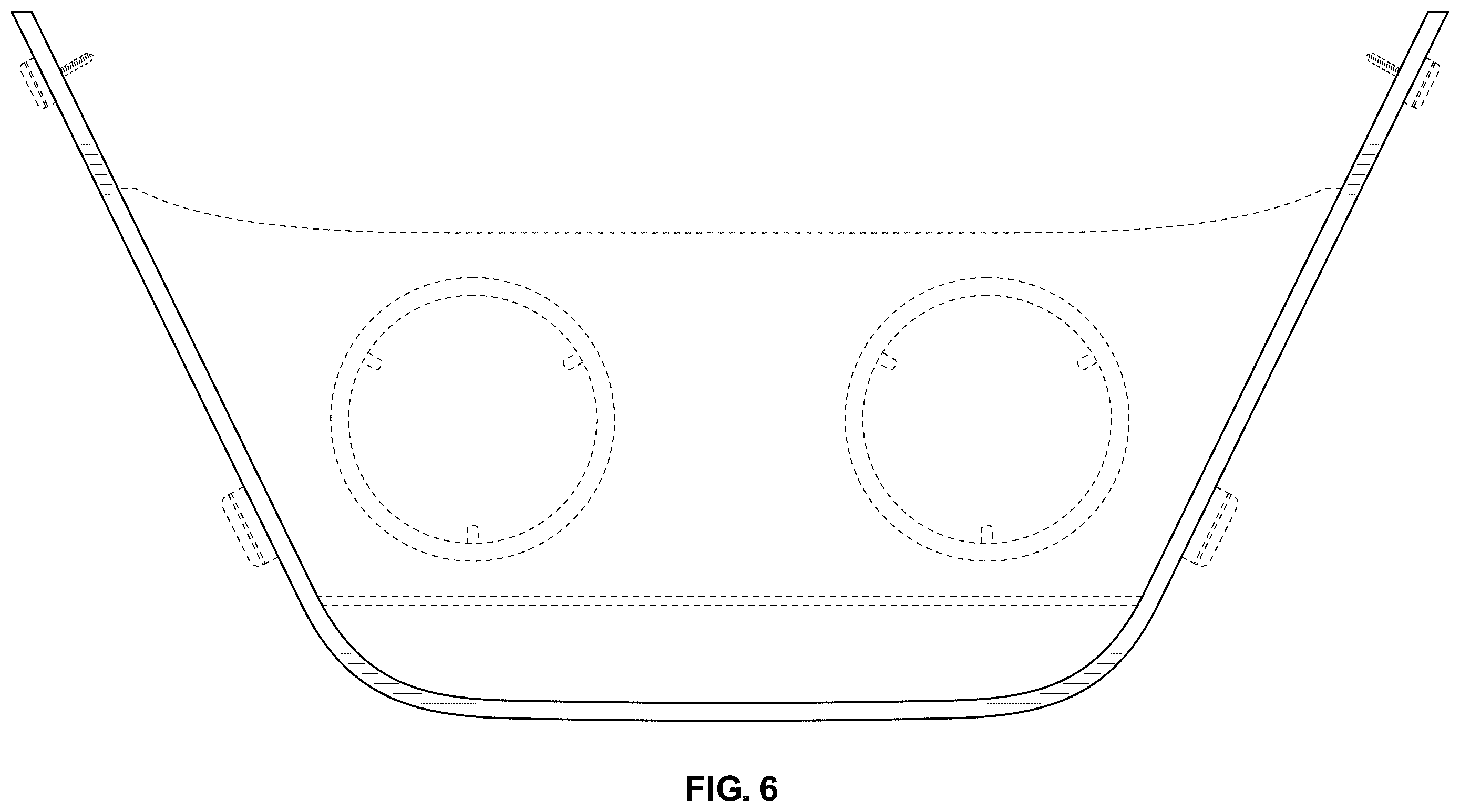 Patent USD1123789 Figure 6 – Vehicle cup holder