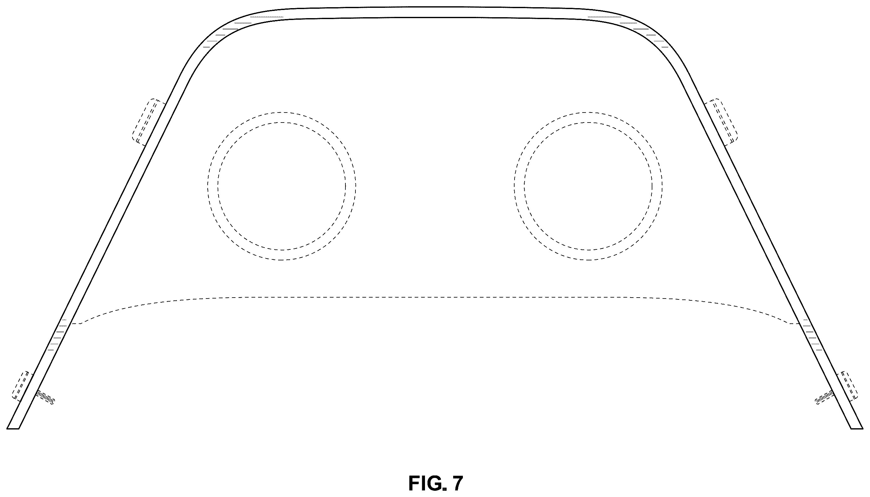 Patent USD1123789 Figure 7 – Vehicle cup holder