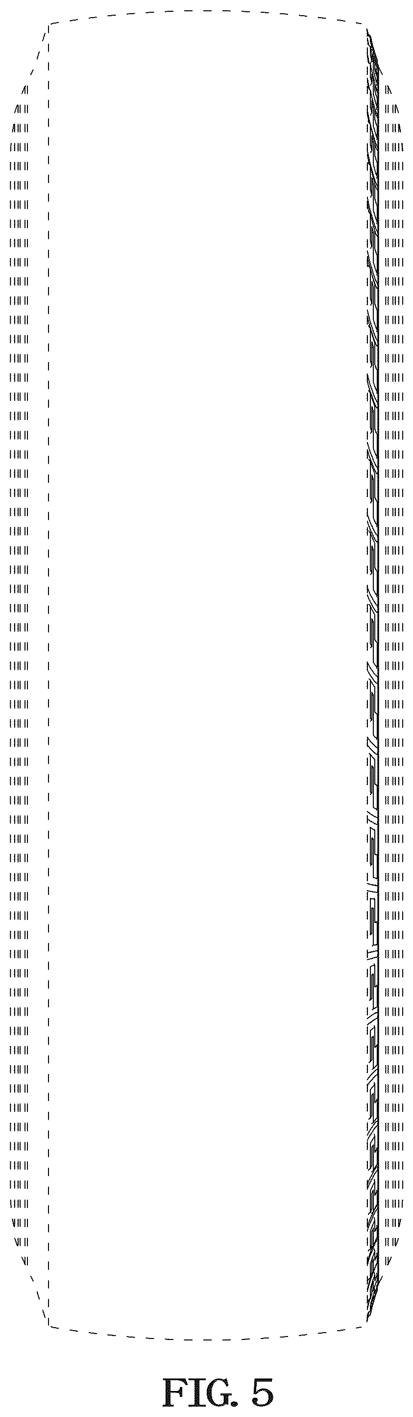 Patent USD1123790 Figure 5 – Tire