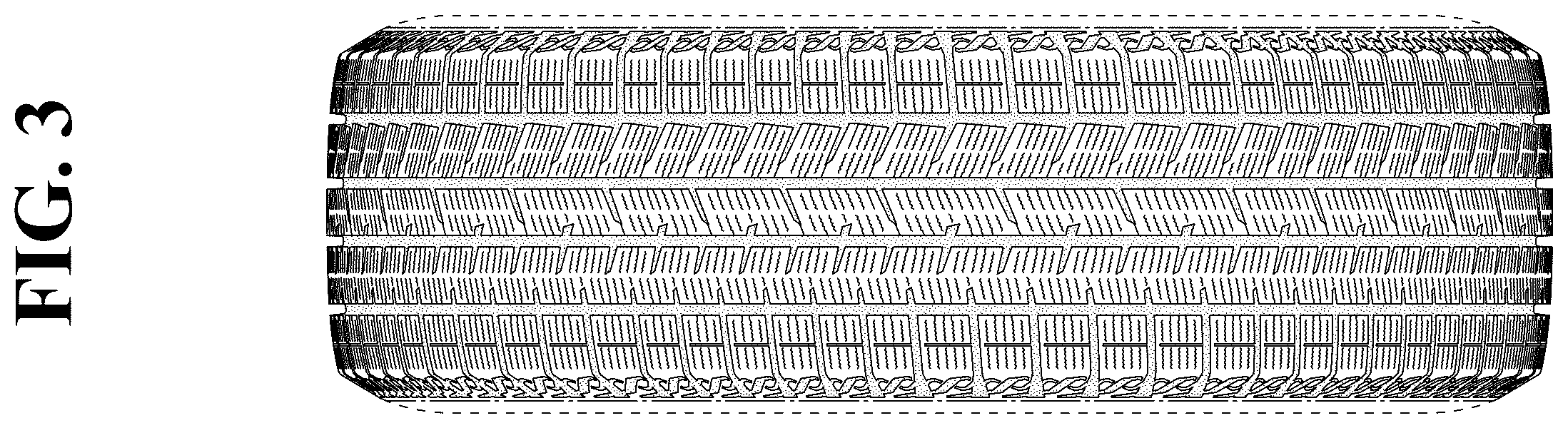 Patent USD1123792 Figure 3 – Automobile tire
