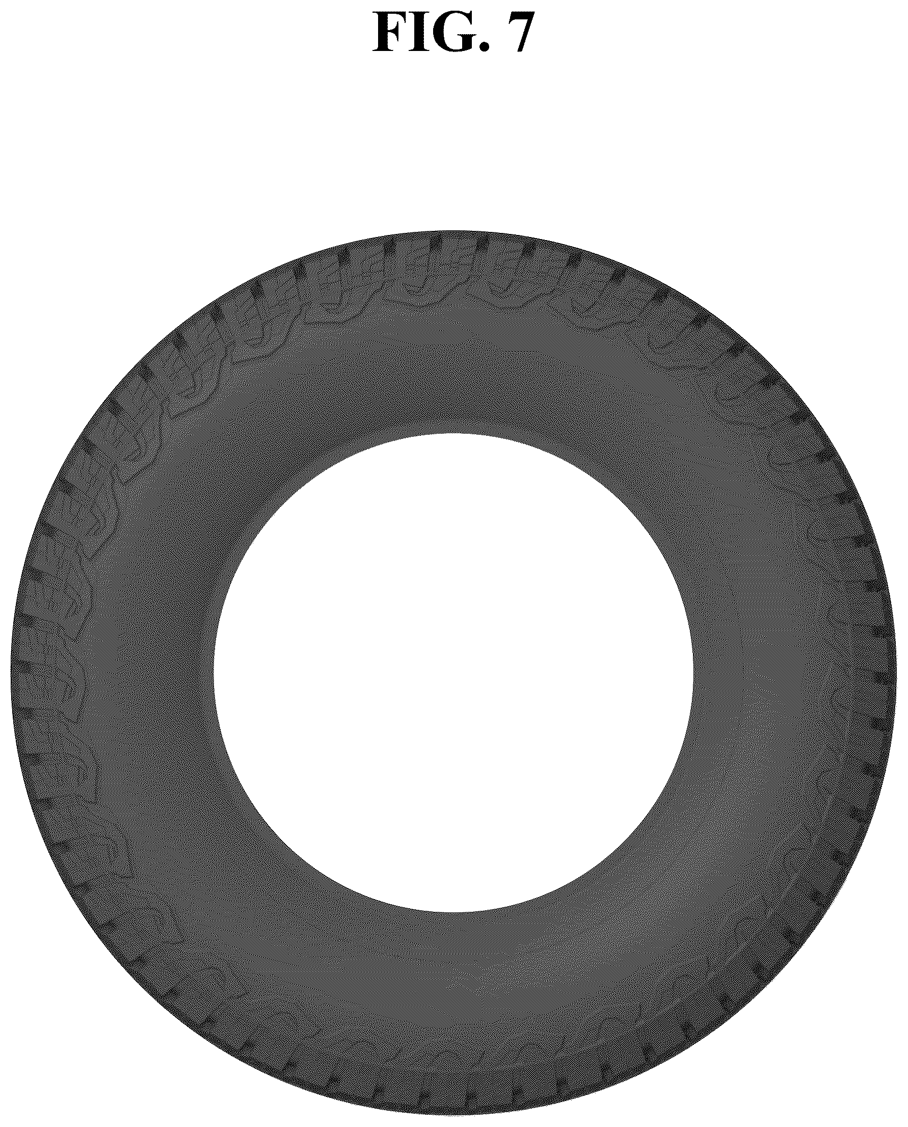 Patent USD1123794 Figure 7 – Automobile tire
