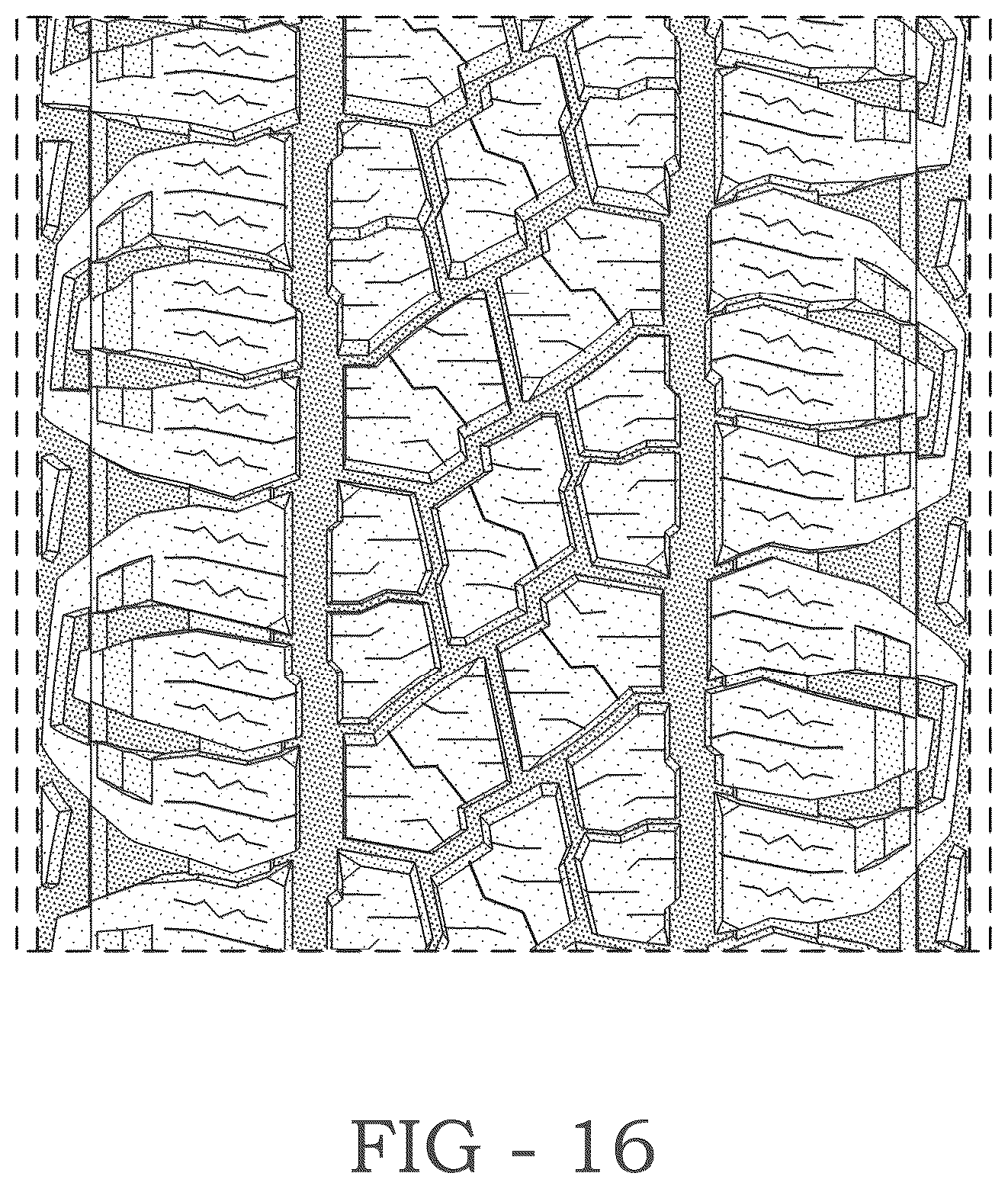 Patent USD1123799 Figure 16 – Tire