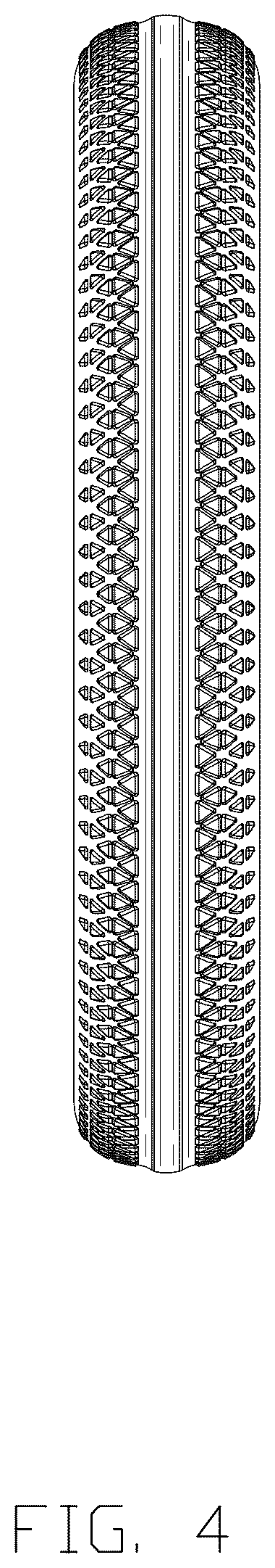 Patent USD1123800 Figure 4 – Tire