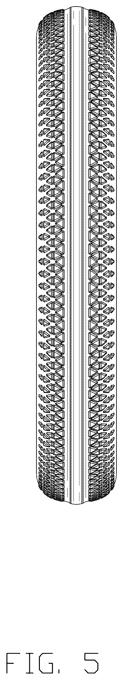 Patent USD1123800 Figure 5 – Tire