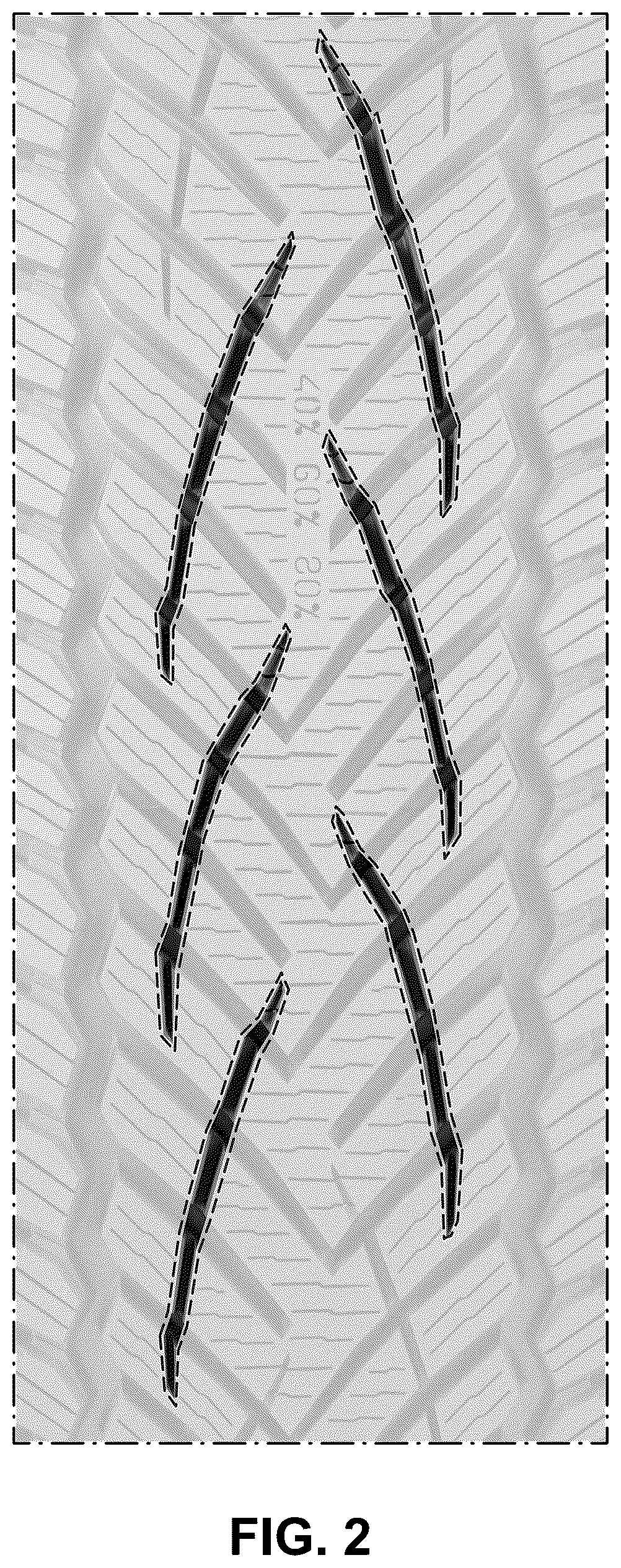 Patent USD1123803 Figure 2 – Tyre portion