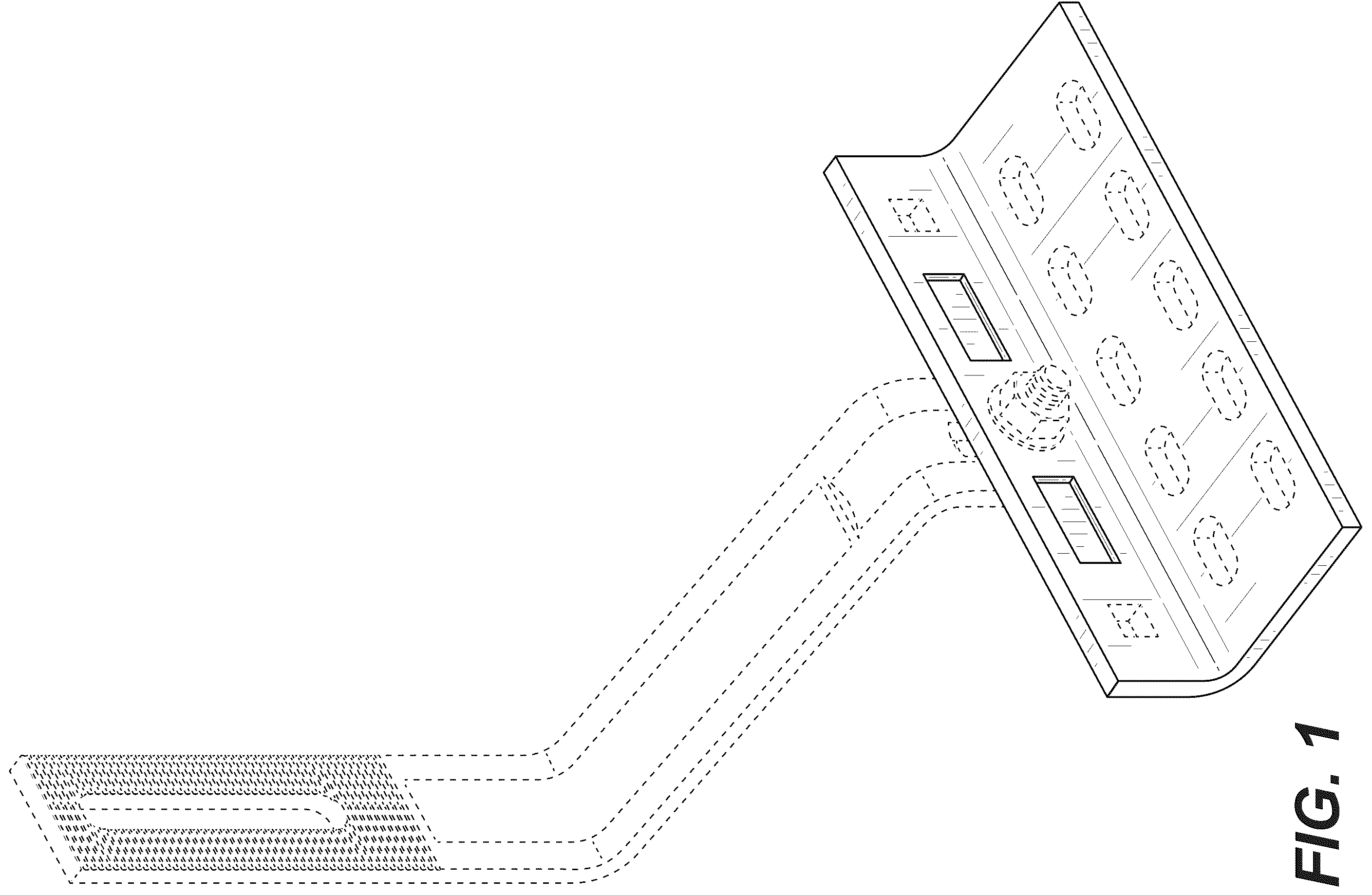 Patent USD1123811 Figure 1 – Tile hook