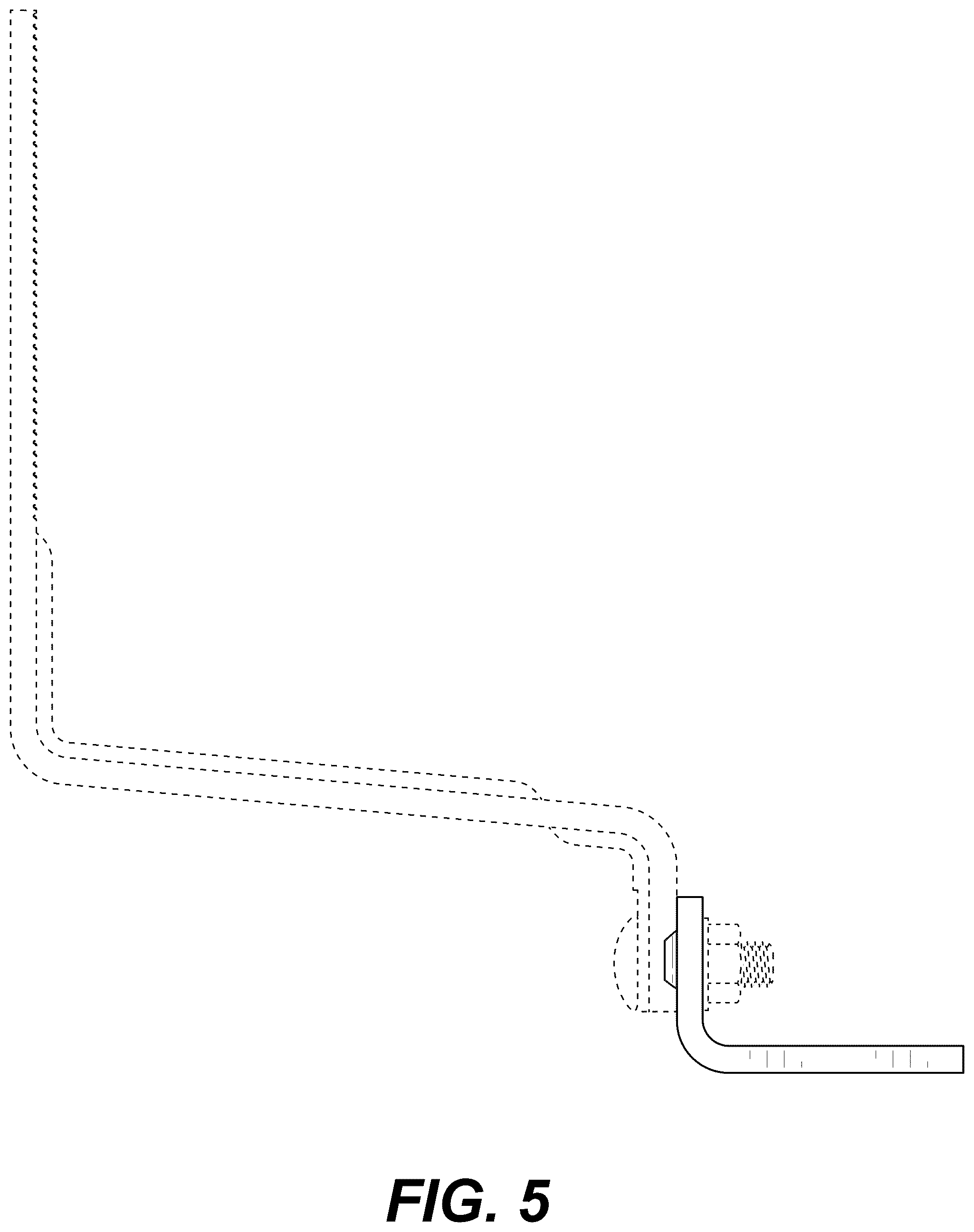Patent USD1123811 Figure 5 – Tile hook