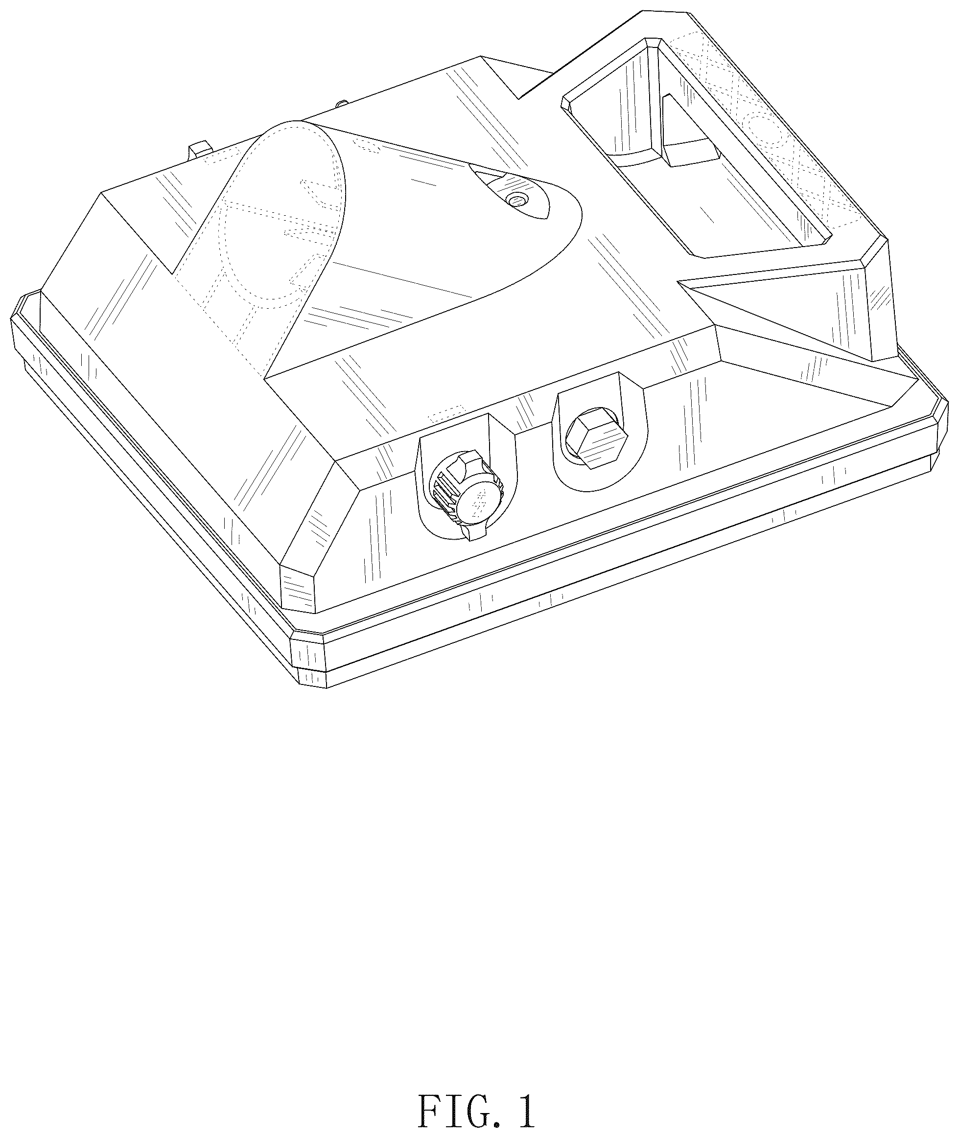 Patent USD1123813 — Solar fence energizer — Figure 1