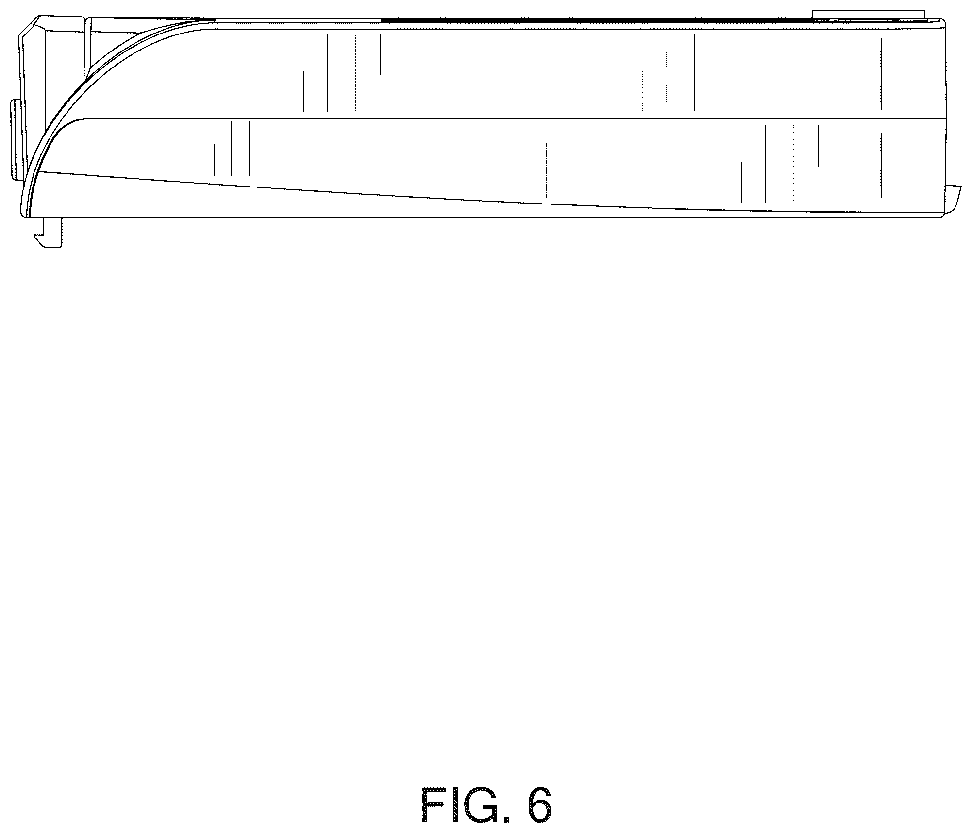 Patent USD1123814 Figure 6 – Battery box for electric wheelchair