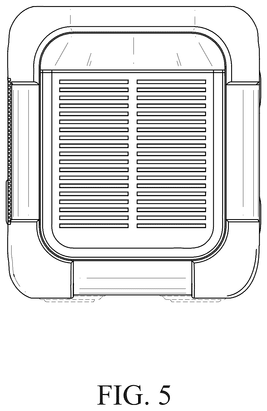 Patent USD1123815 Figure 5 – Power bank
