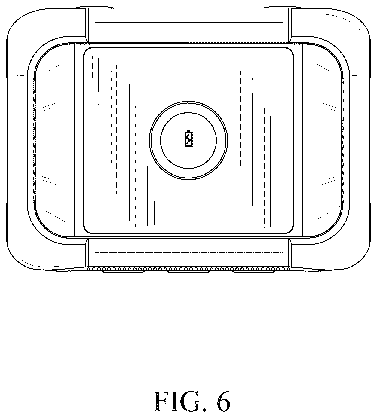 Patent USD1123815 Figure 6 – Power bank