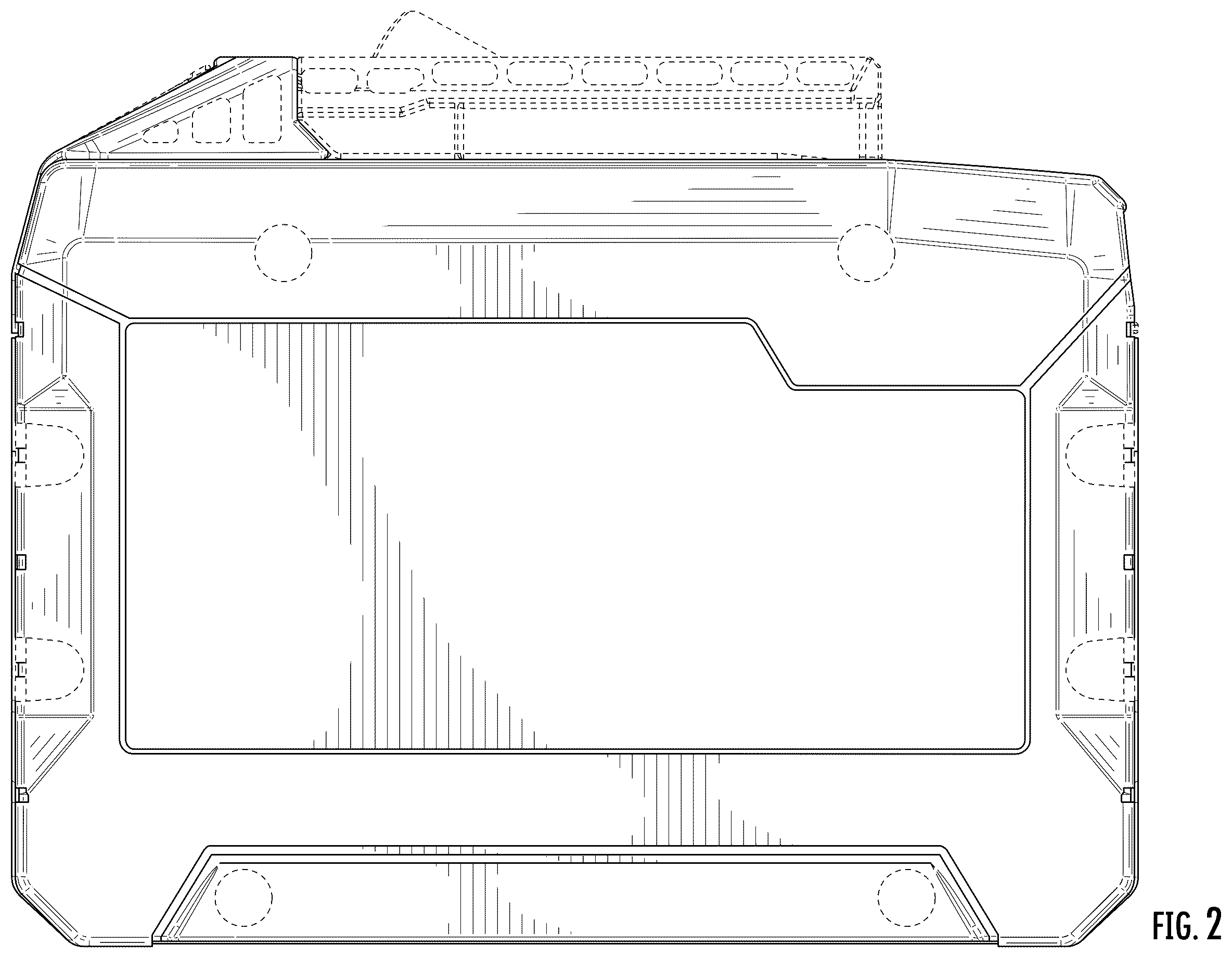Patent USD1123818 Figure 2 – Battery pack