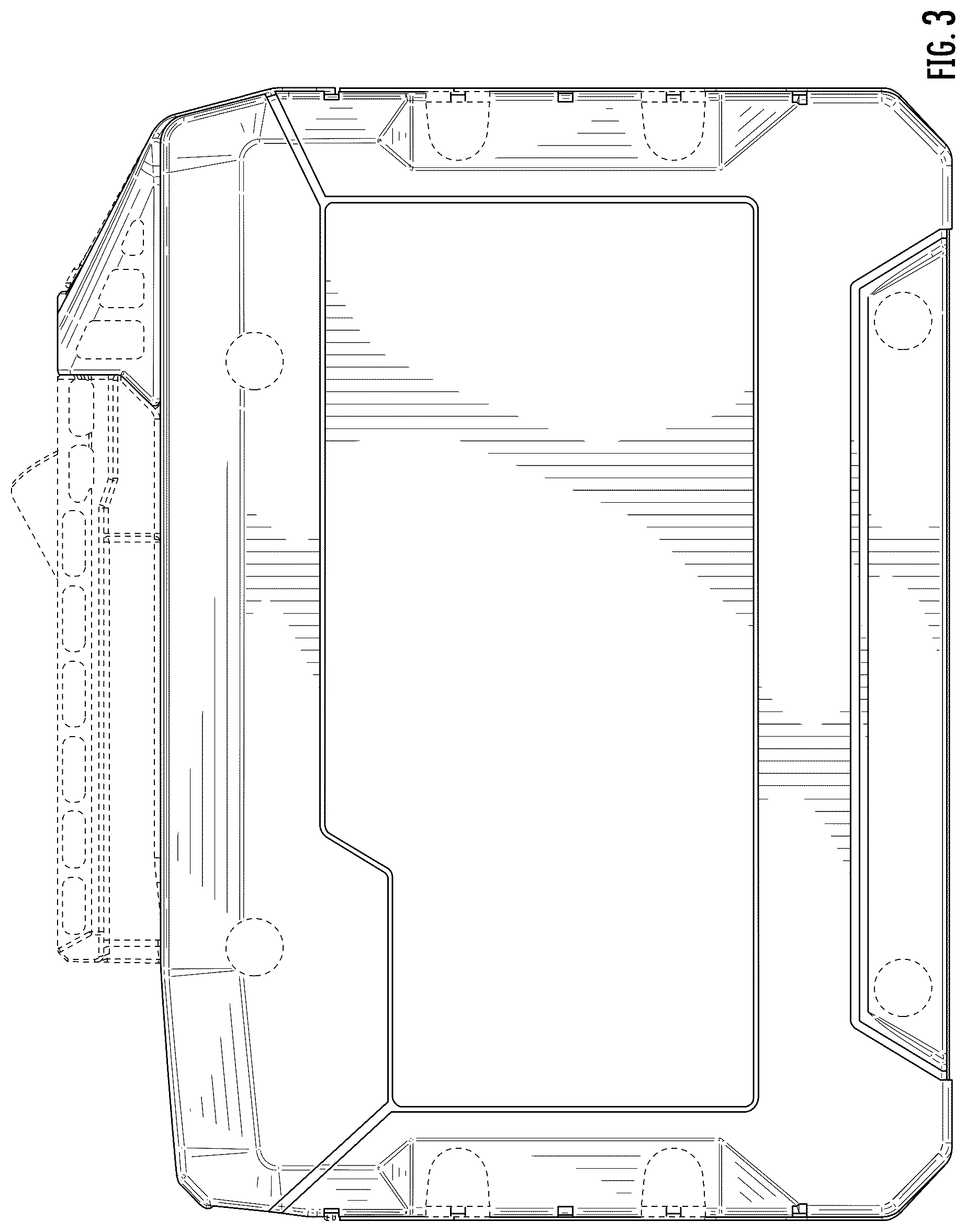 Patent USD1123818 Figure 3 – Battery pack