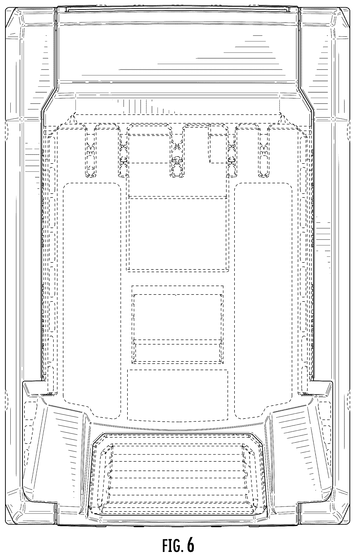 Patent USD1123818 Figure 6 – Battery pack