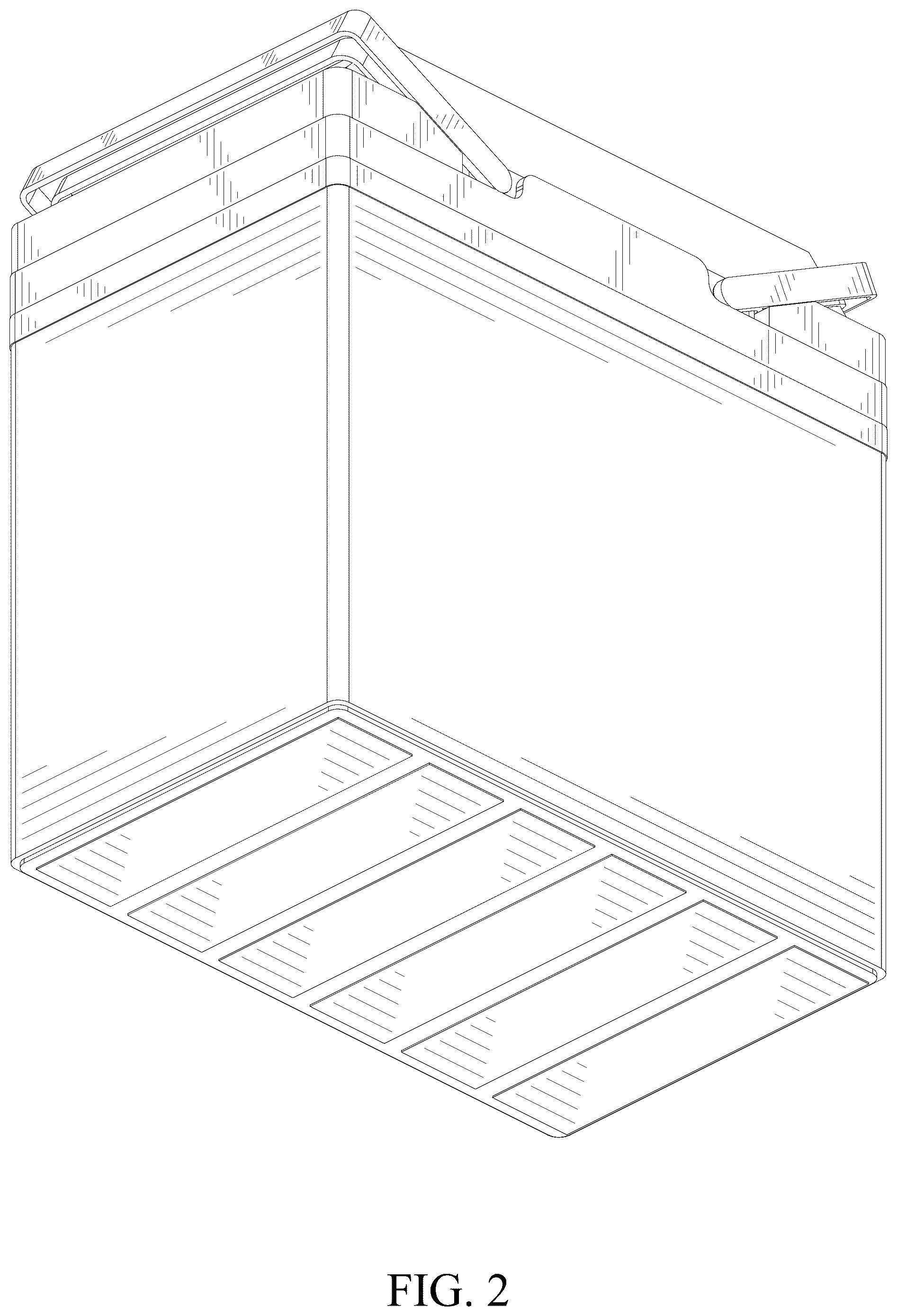 Patent USD1123819 Figure 2 – Outdoor power supply