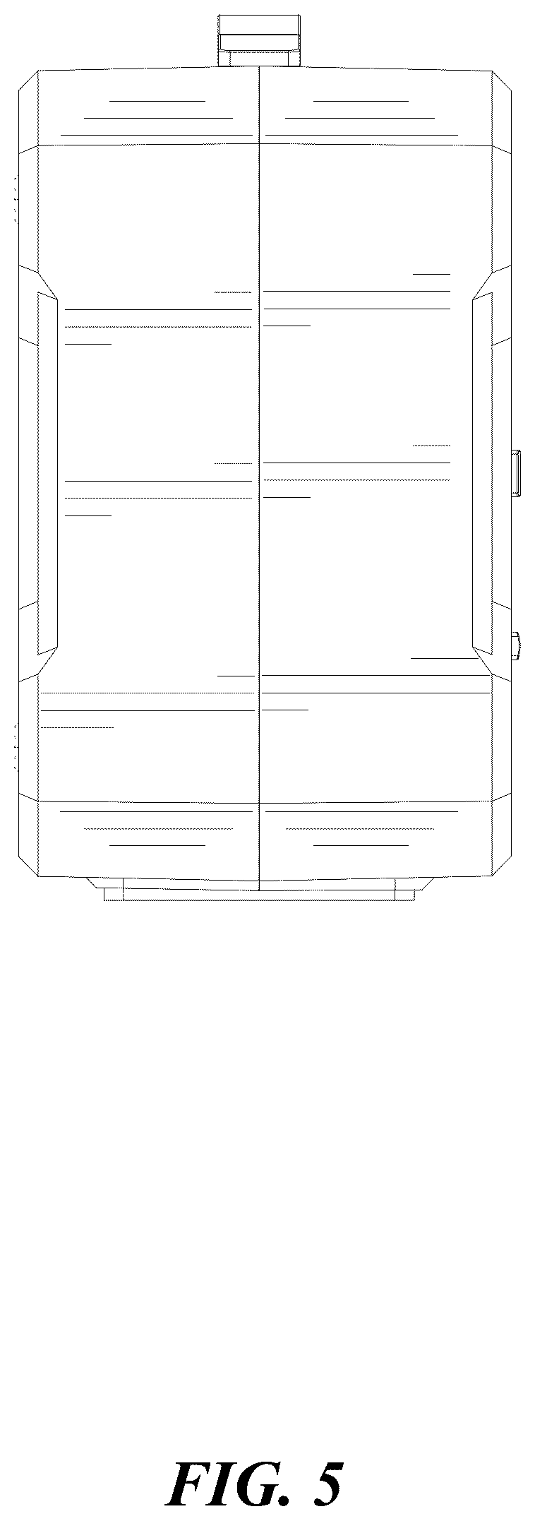 Patent USD1123820 Figure 5 – Portable power station