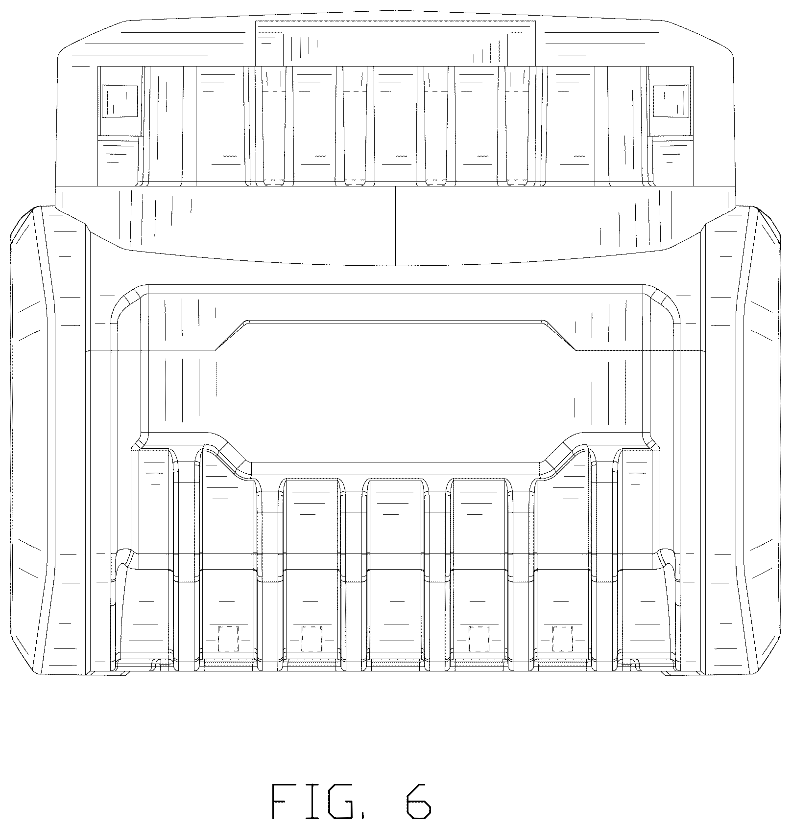 Patent USD1123821 Figure 6 – Battery pack