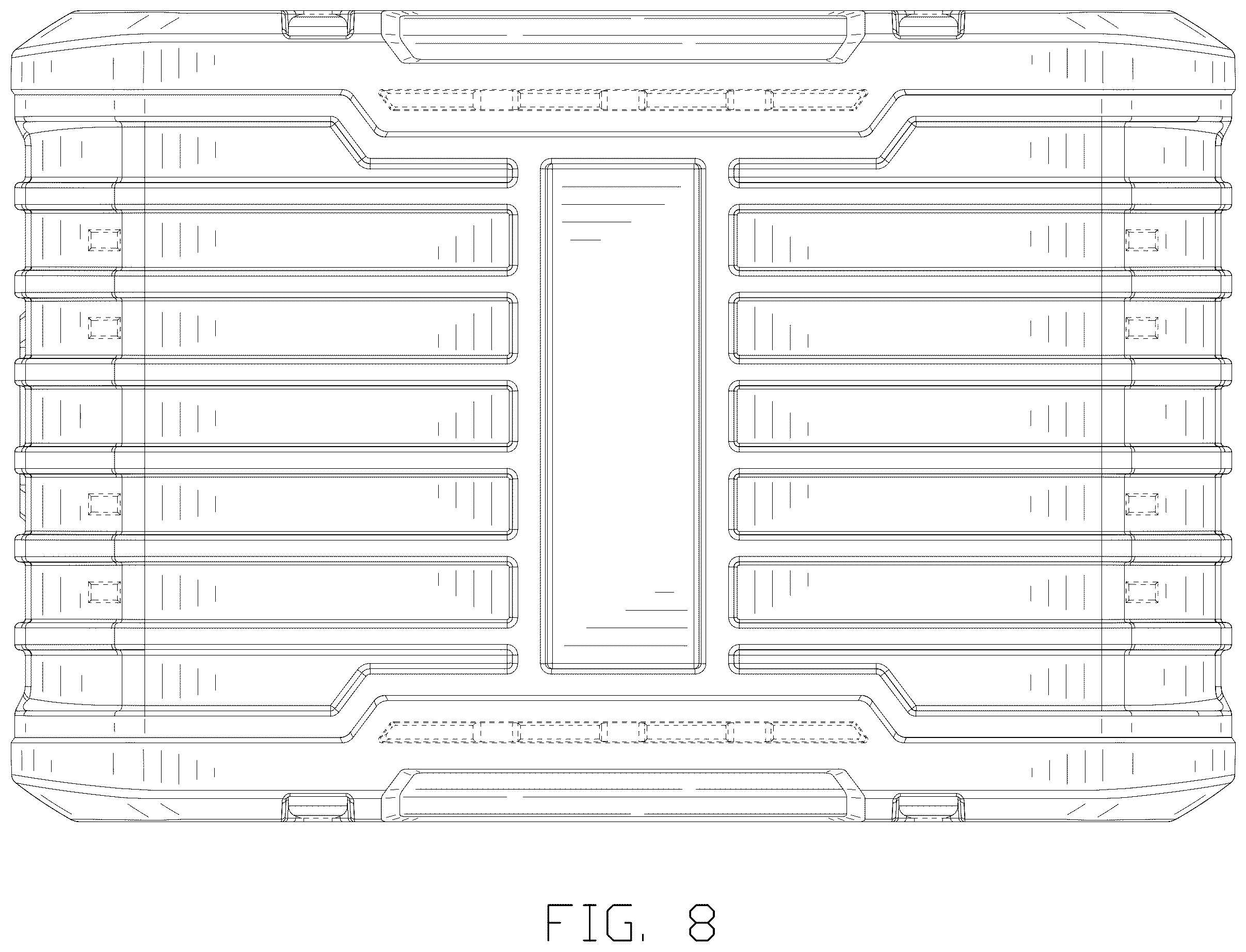 Patent USD1123821 Figure 8 – Battery pack