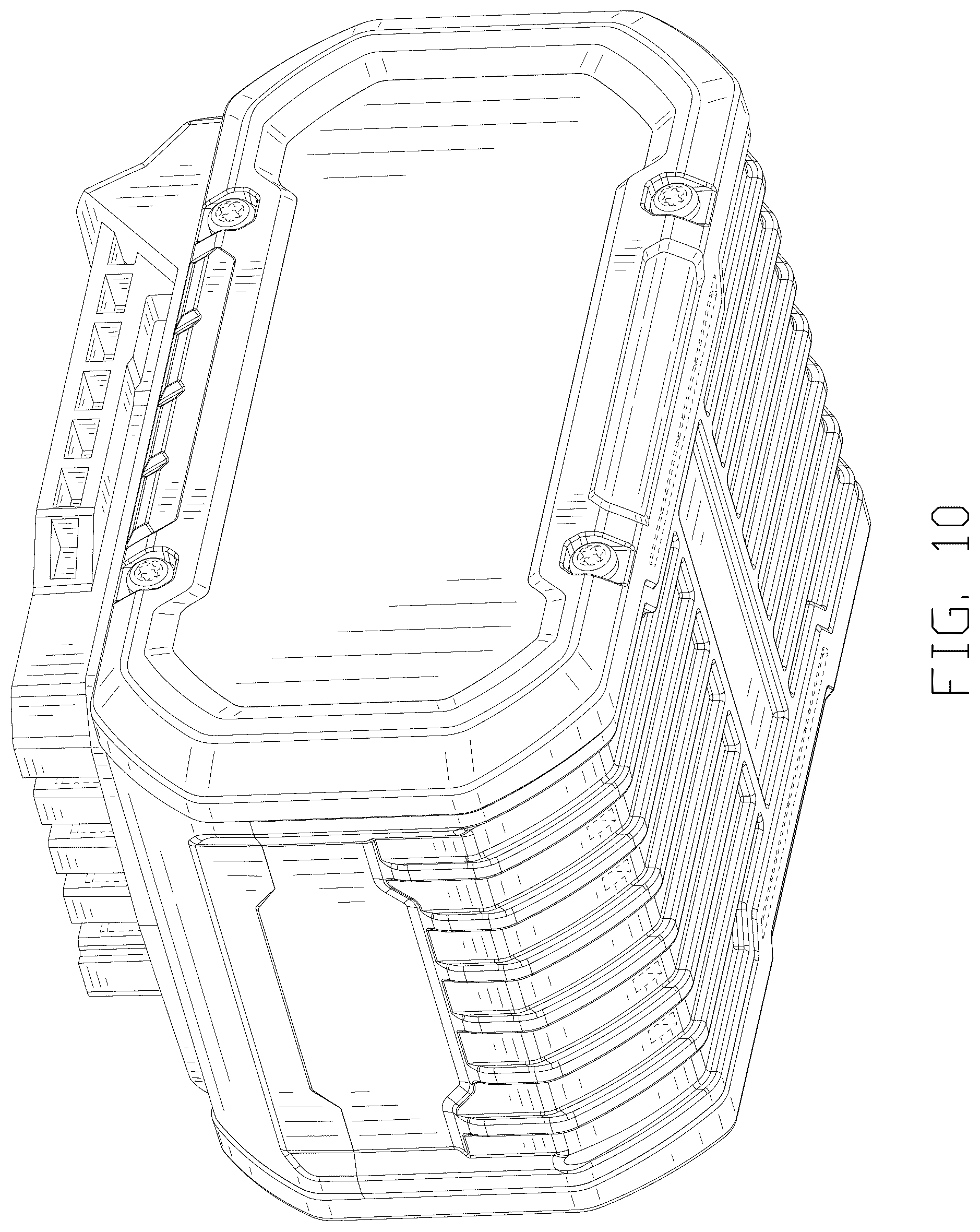 Patent USD1123821 Figure 10 – Battery pack
