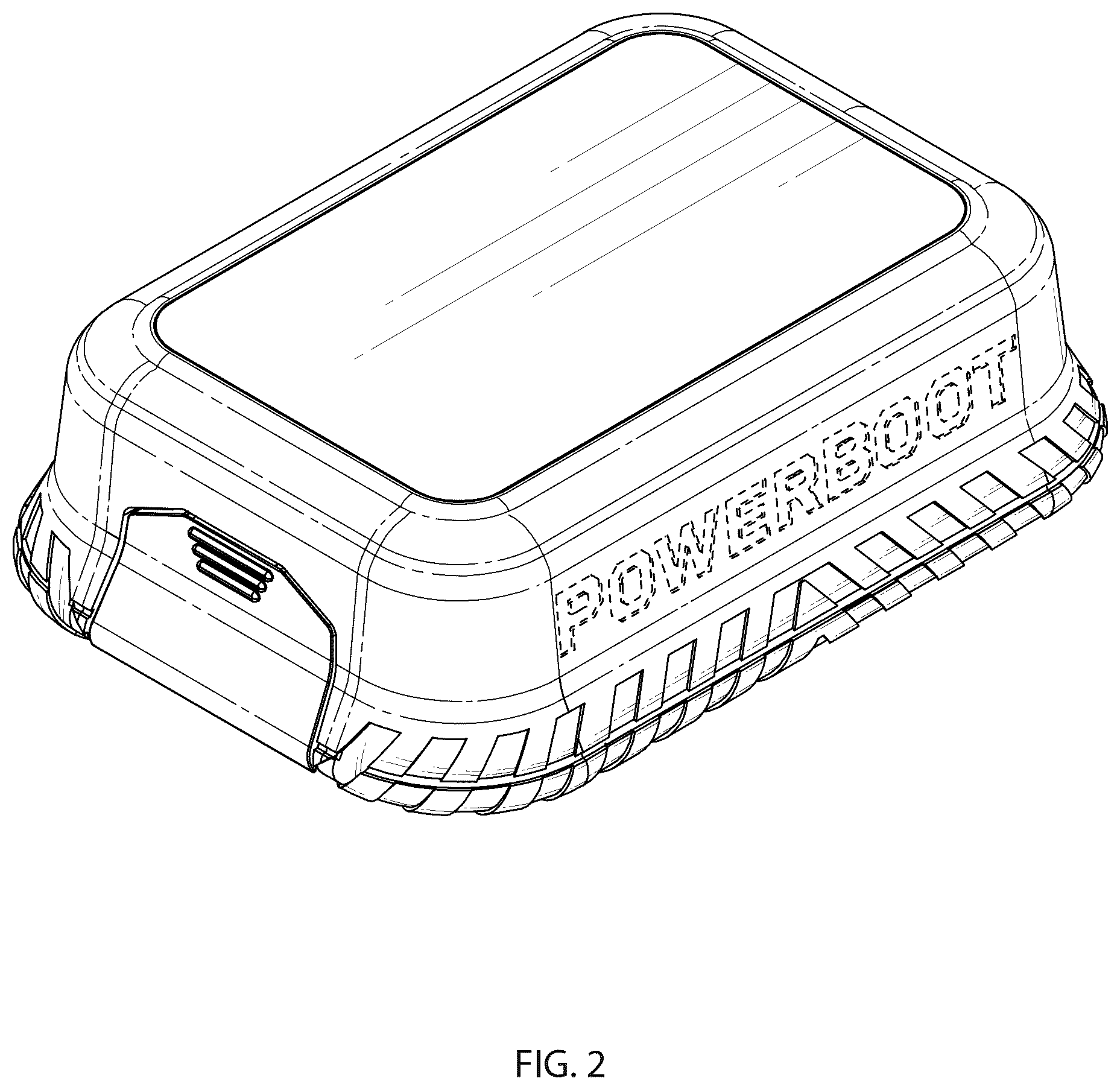 Patent USD1123822 Figure 2 – Tool holder
