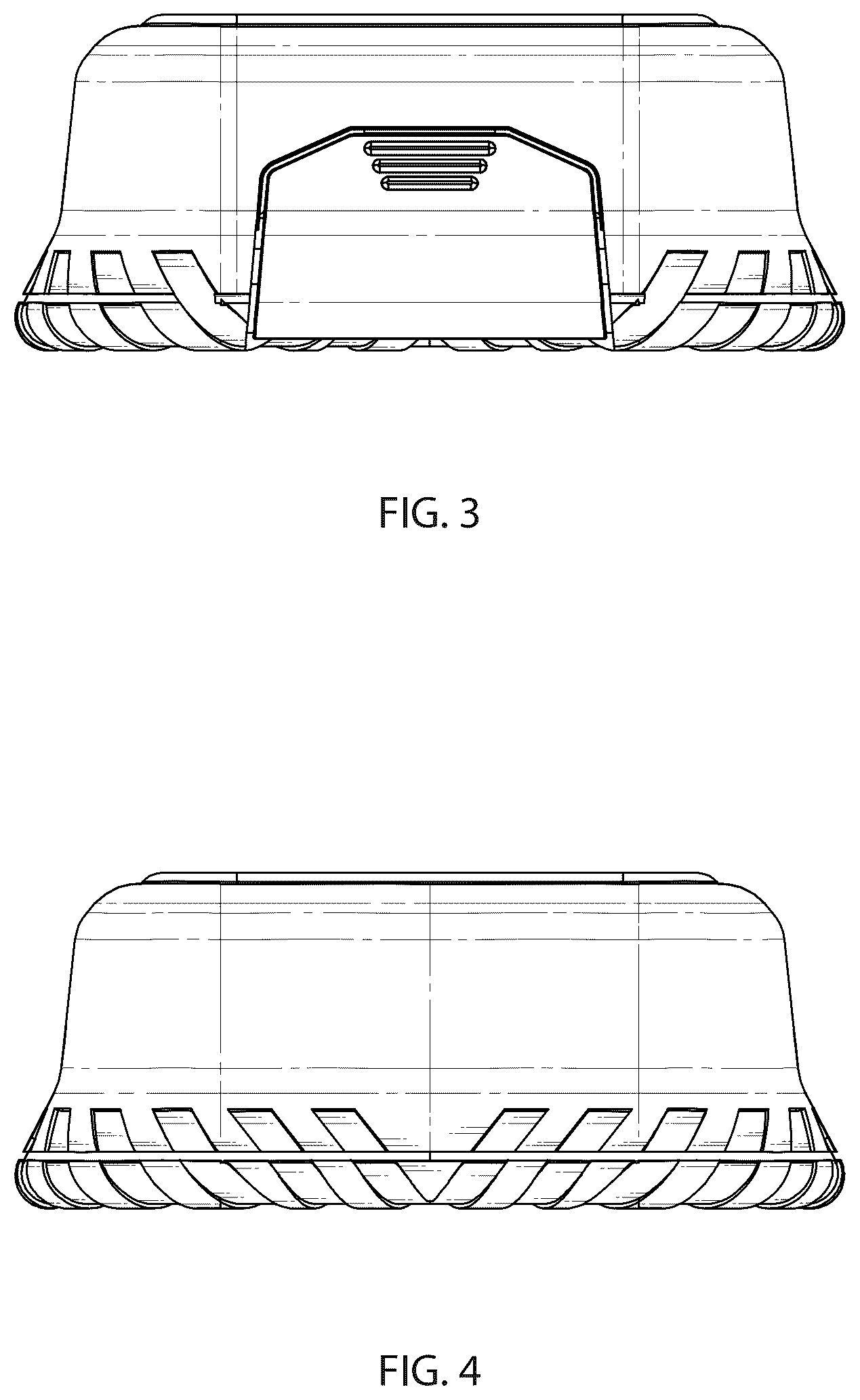 Patent USD1123822 Figure 3 – Tool holder