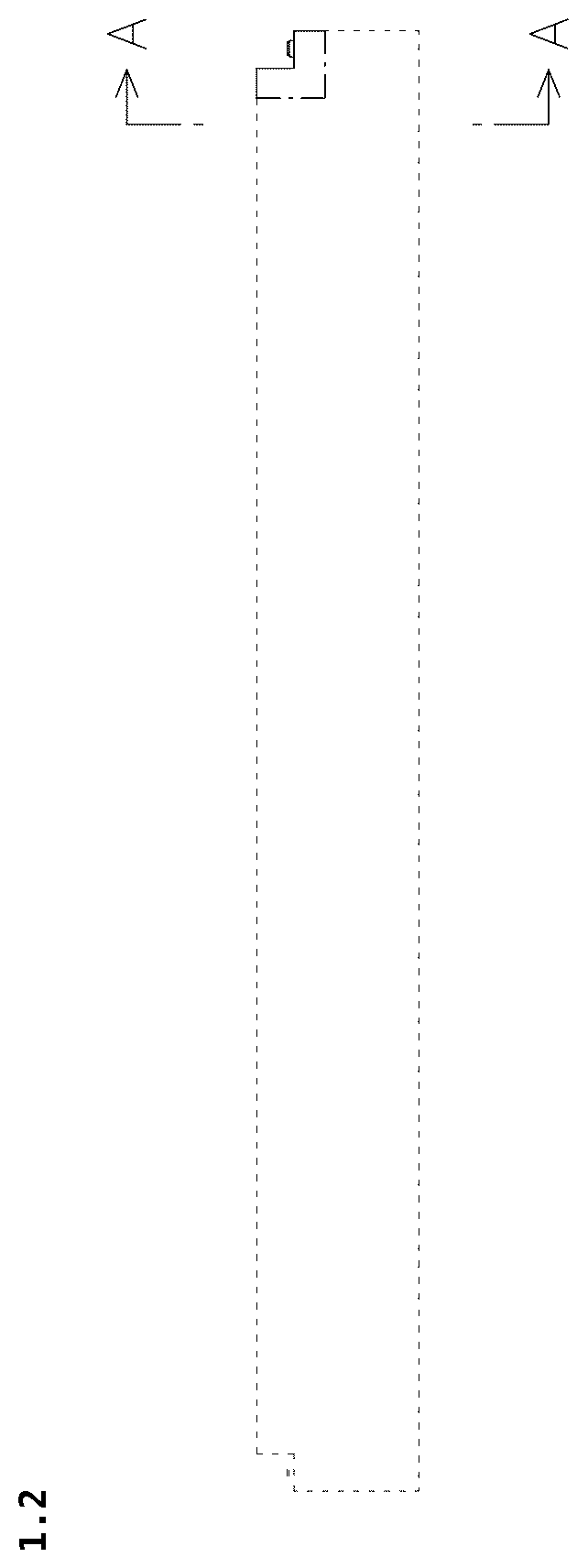 Patent USD1123824 Figure 2 – Battery