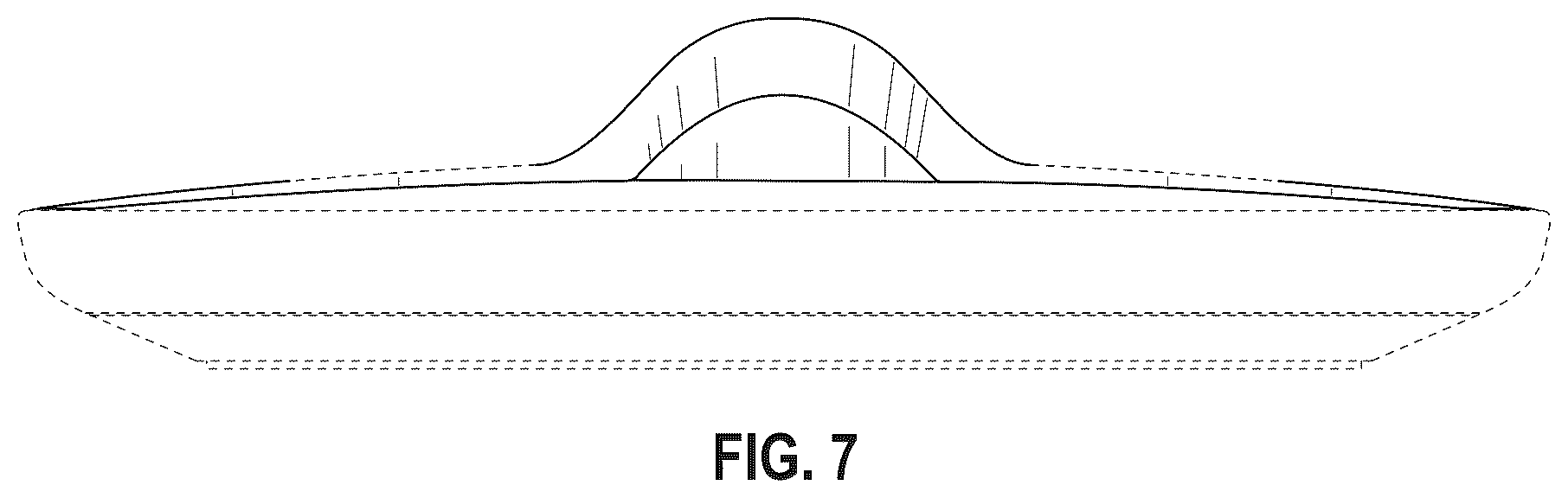 Patent USD1123826 Figure 7 – Charging stand