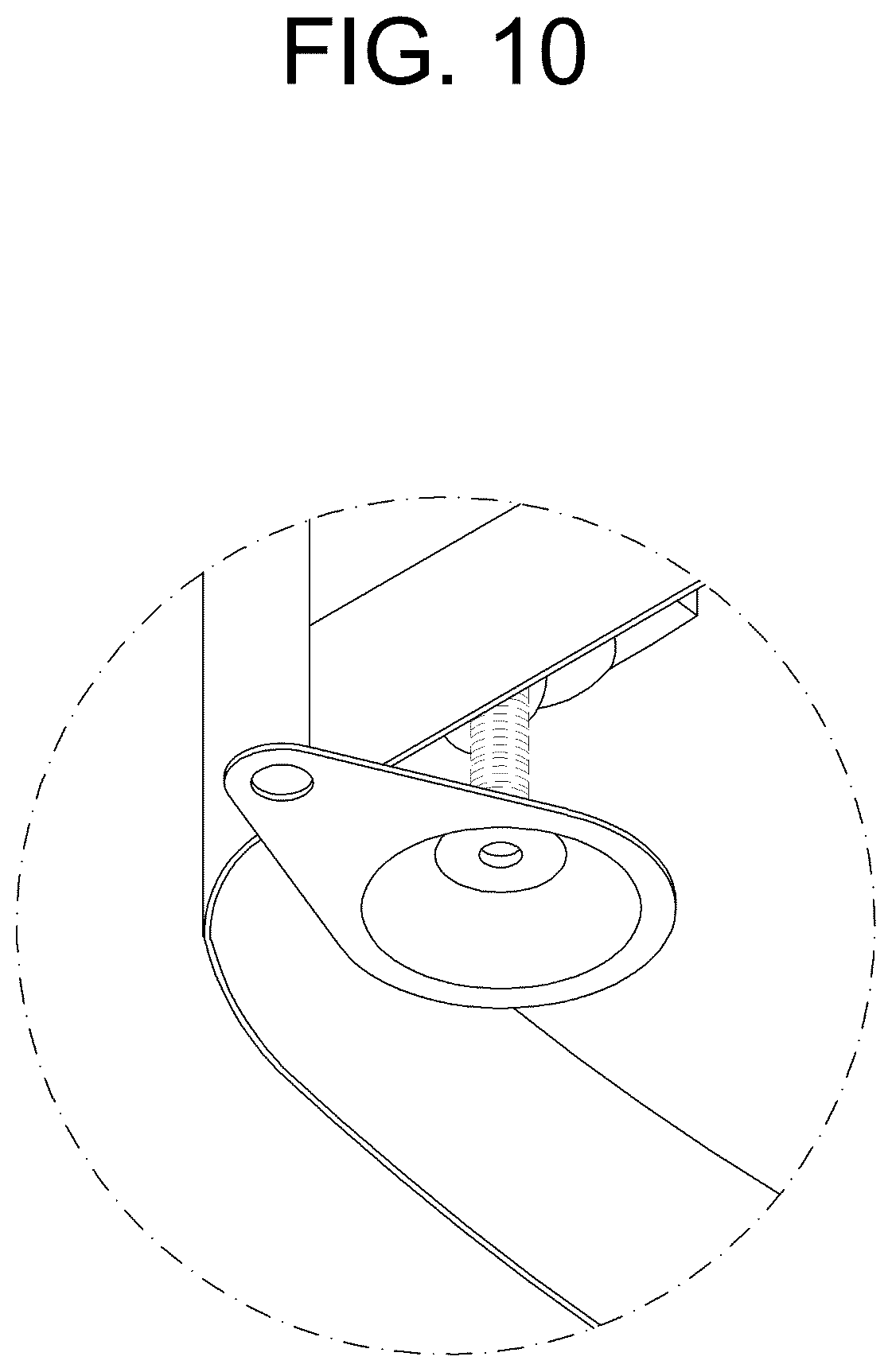 Patent USD1123827 Figure 10 – Battery pack charging device