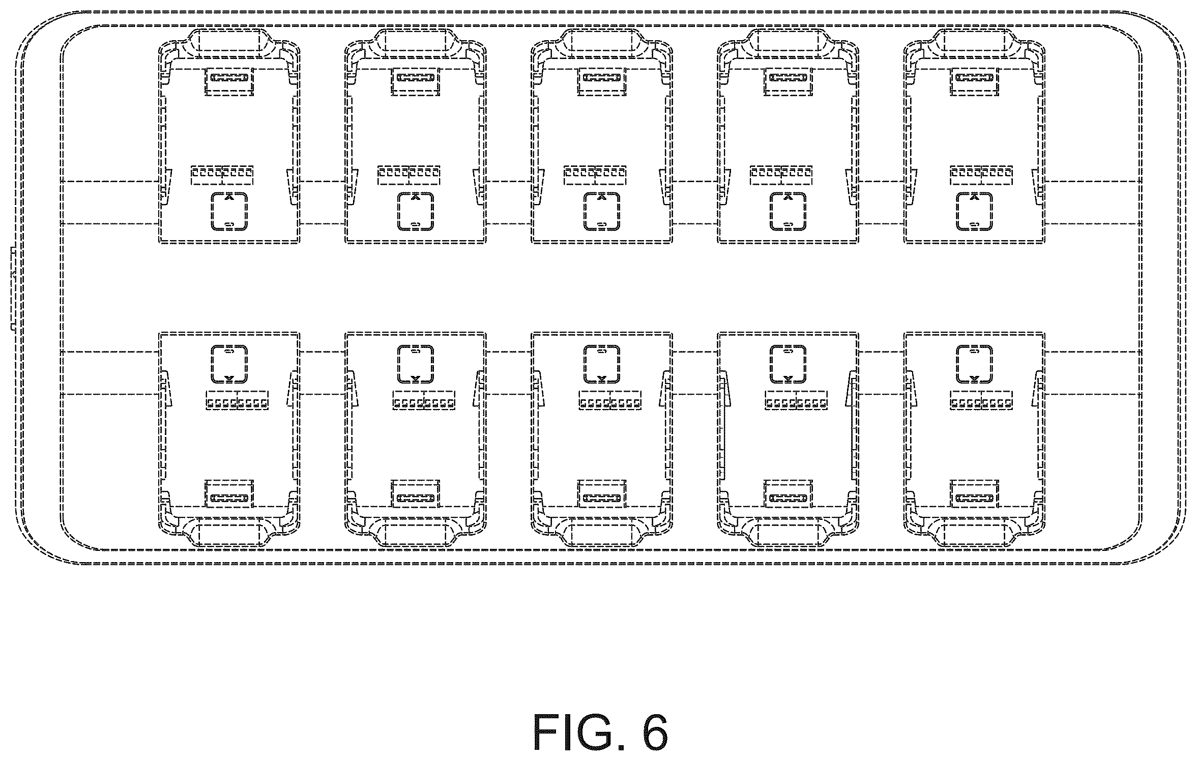 Patent USD1123828 Figure 4 – Battery charging station