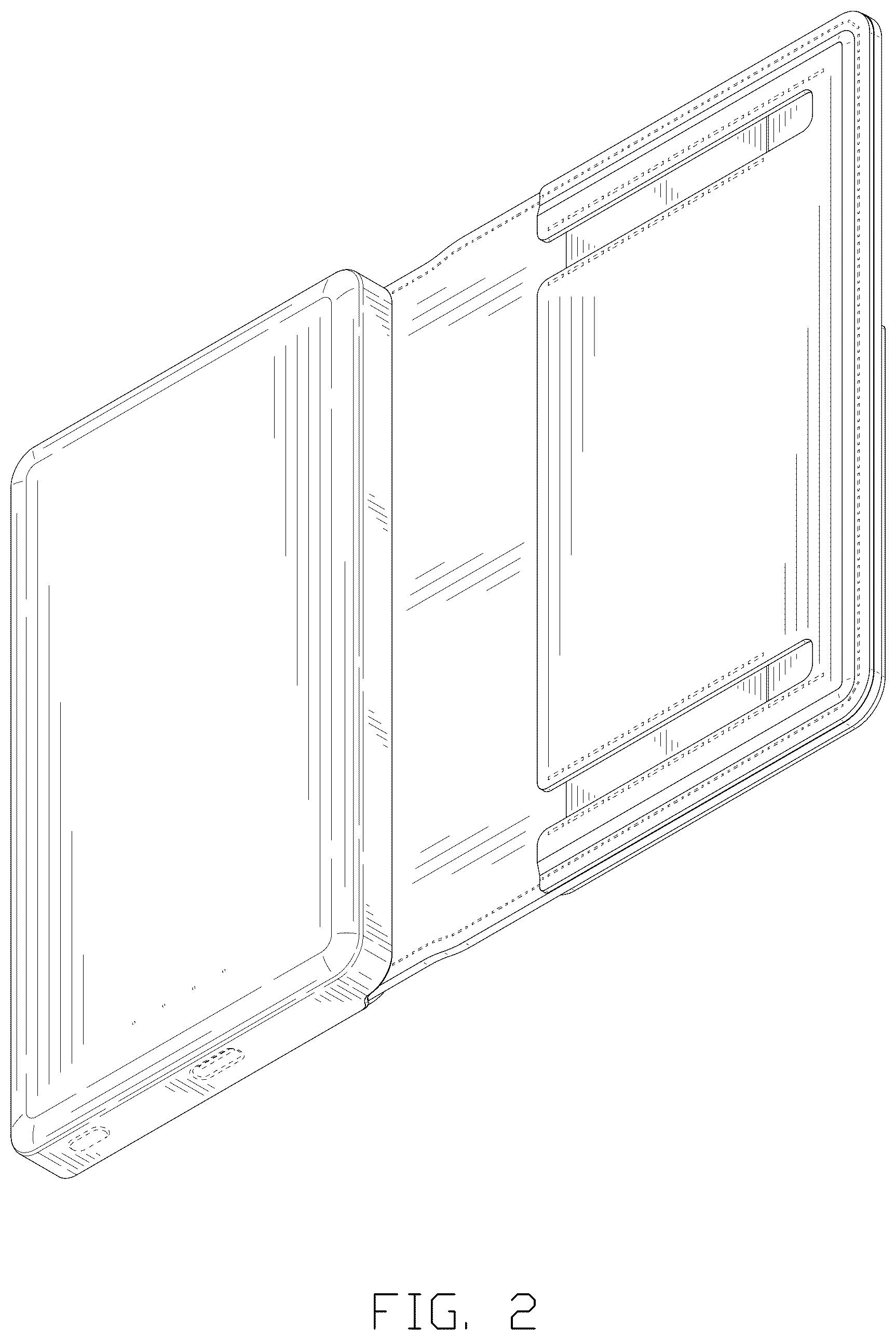 Patent USD1123829 Figure 2 – Rechargeable card holder