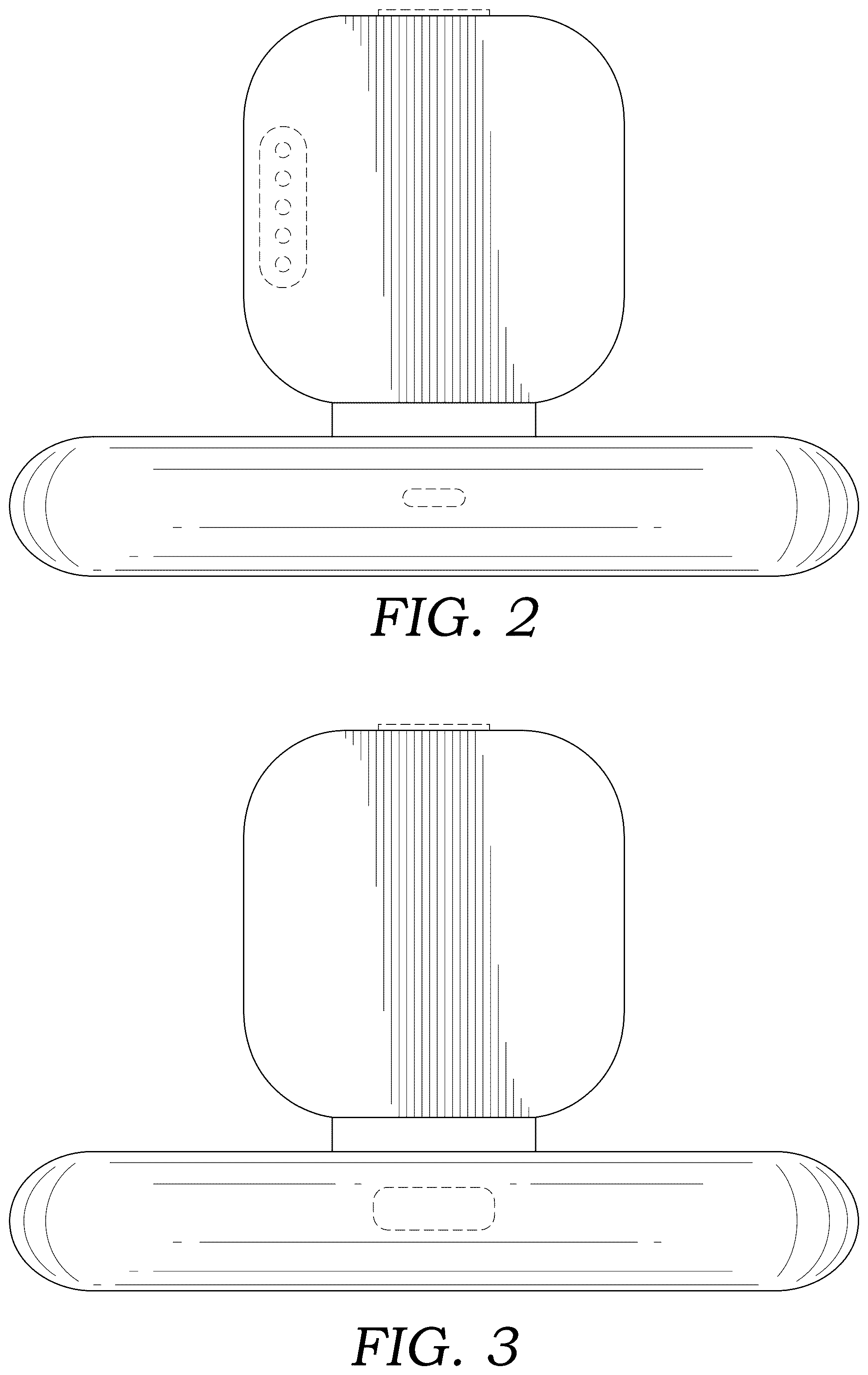 Patent USD1123830 Figure 2 – Foldable electronic device charging base