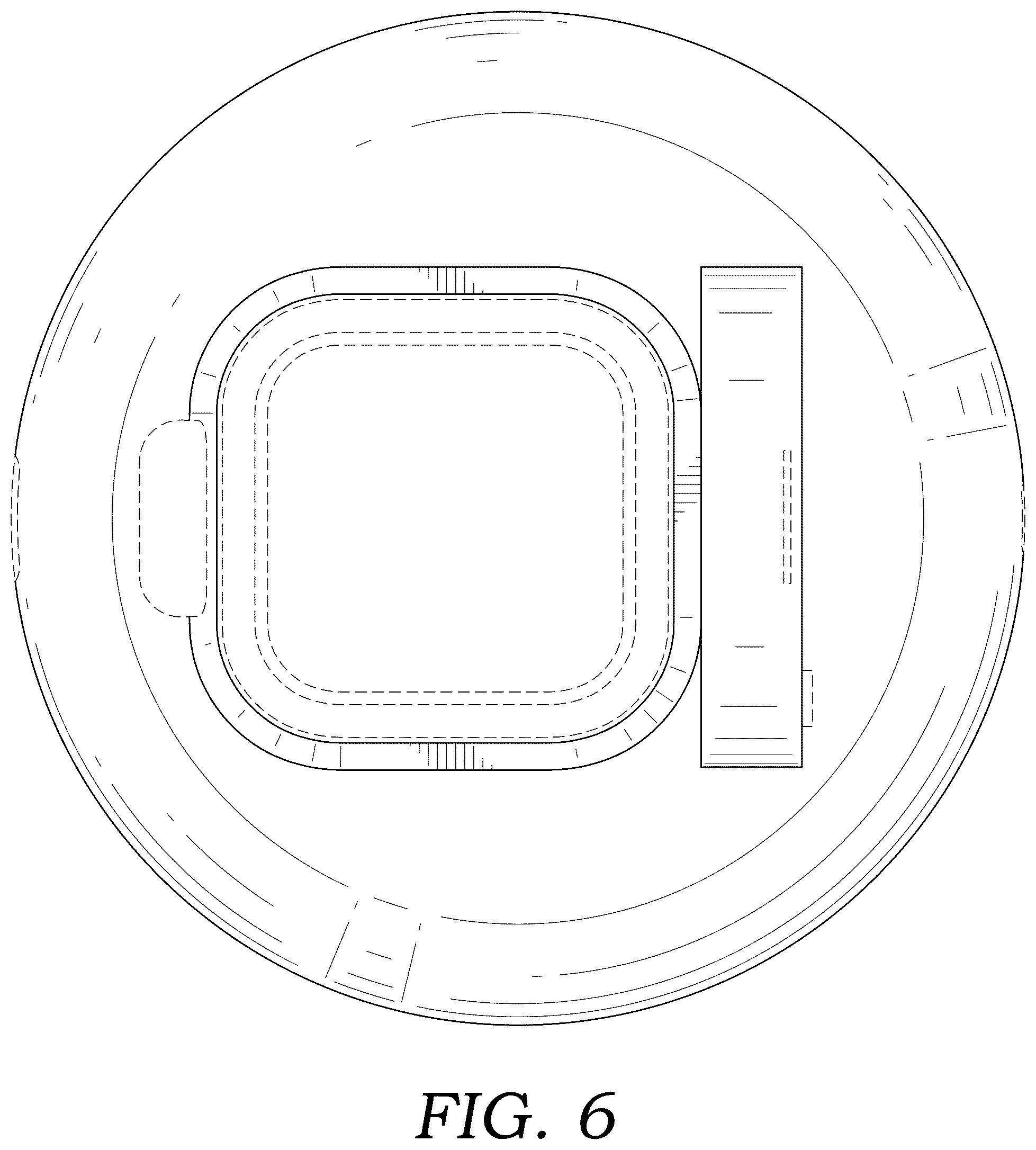 Patent USD1123830 Figure 4 – Foldable electronic device charging base