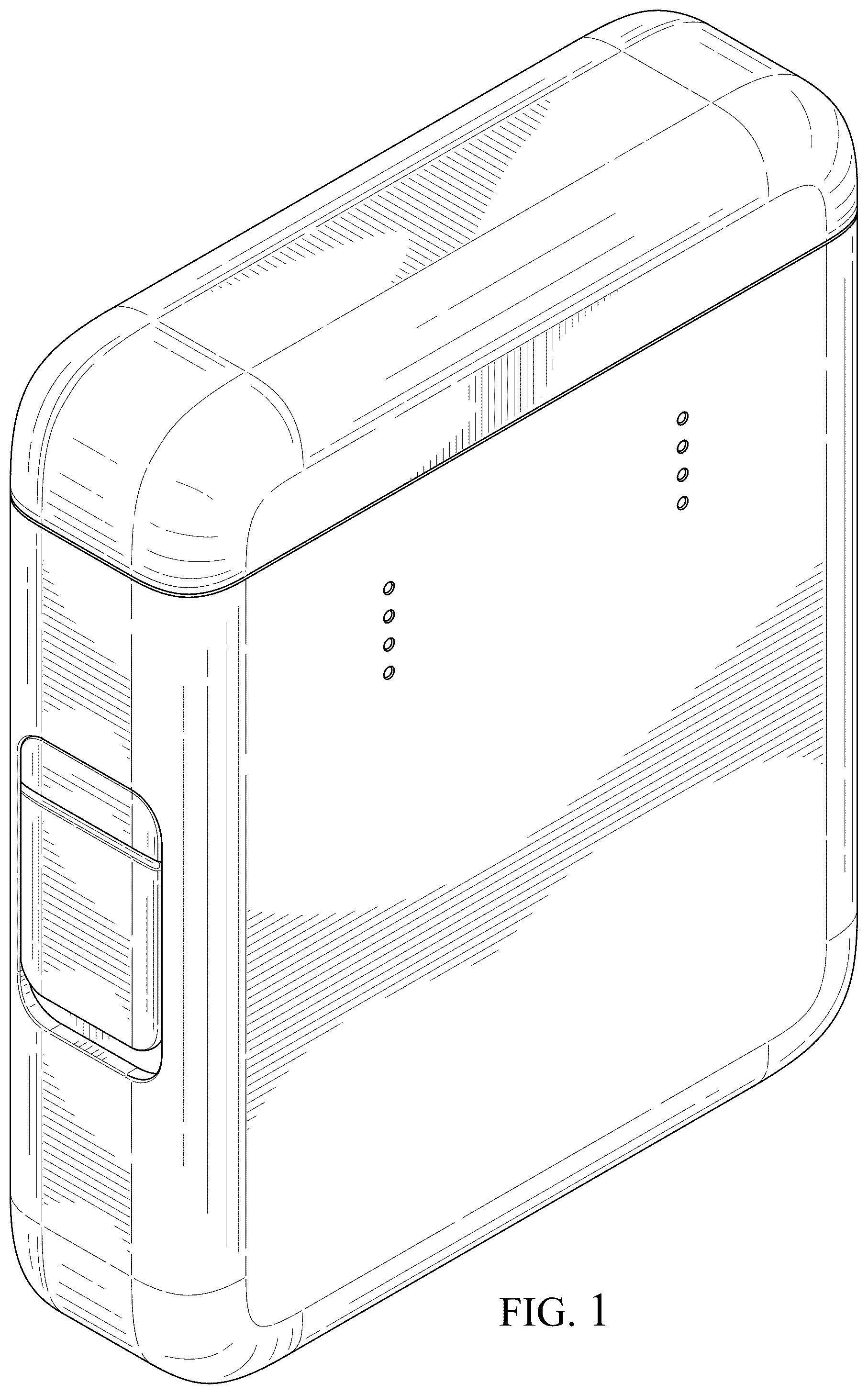 Patent USD1123831 Figure 1 – Battery charger