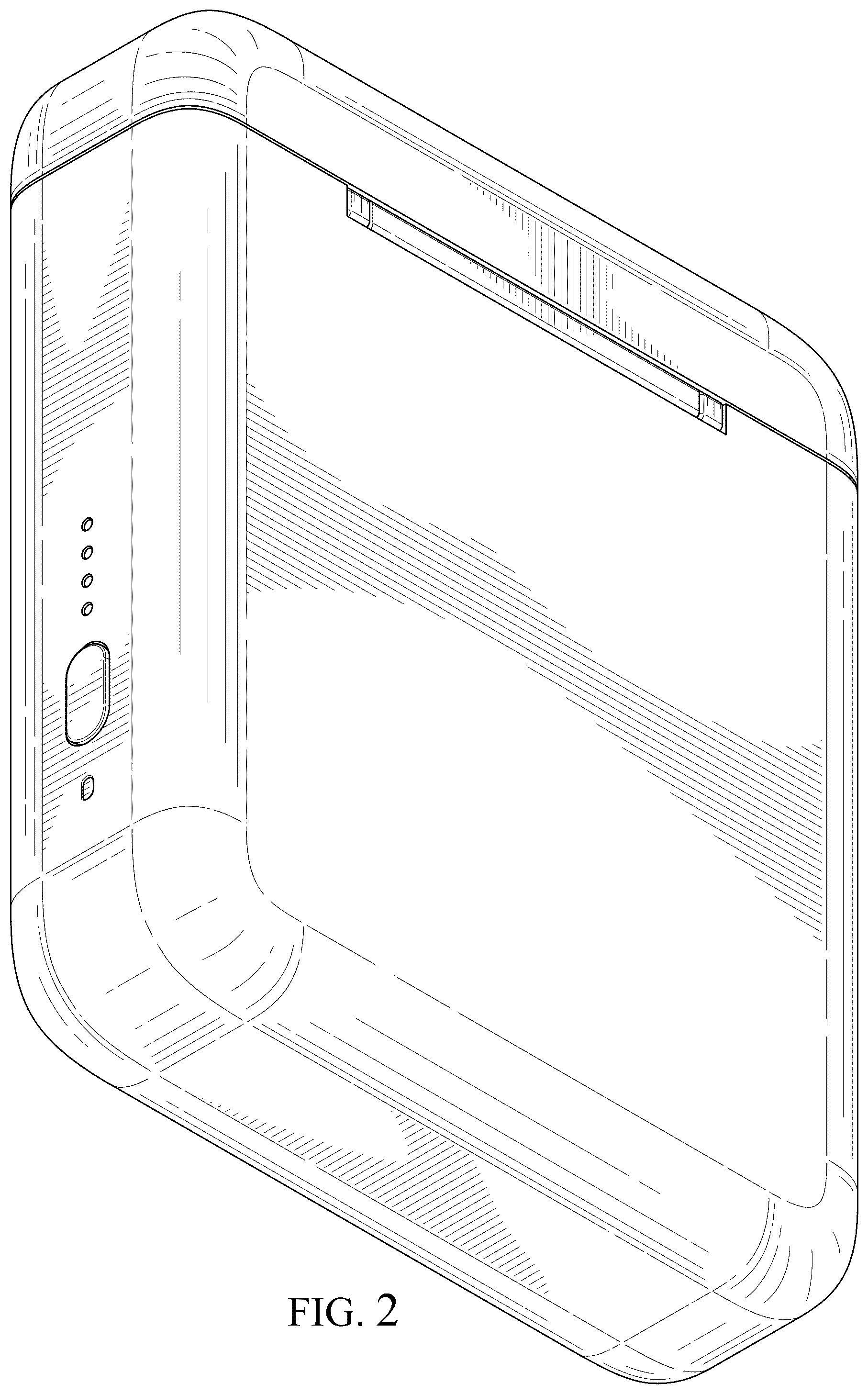 Patent USD1123831 Figure 2 – Battery charger