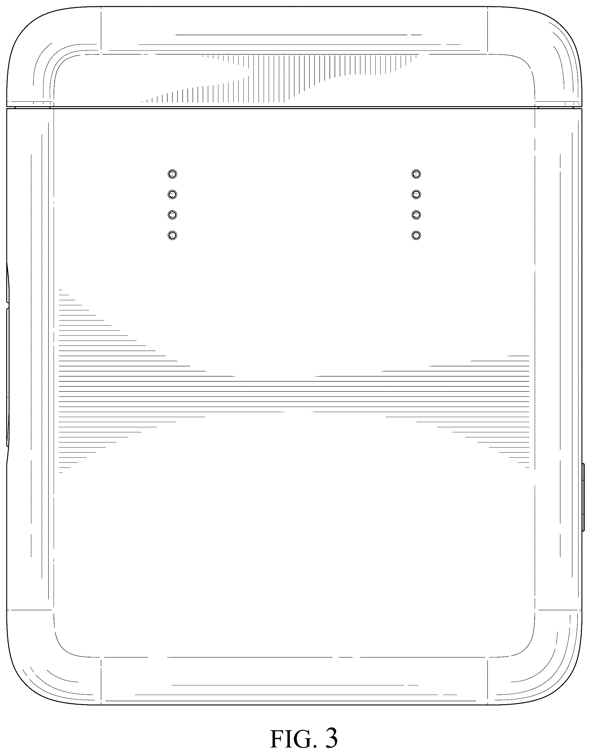 Patent USD1123831 Figure 3 – Battery charger