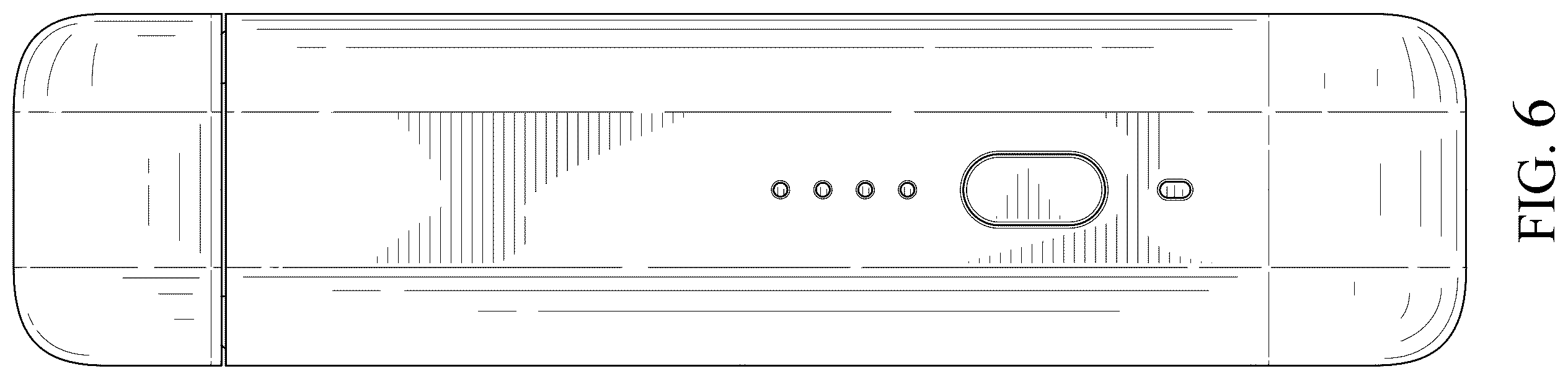 Patent USD1123831 Figure 6 – Battery charger