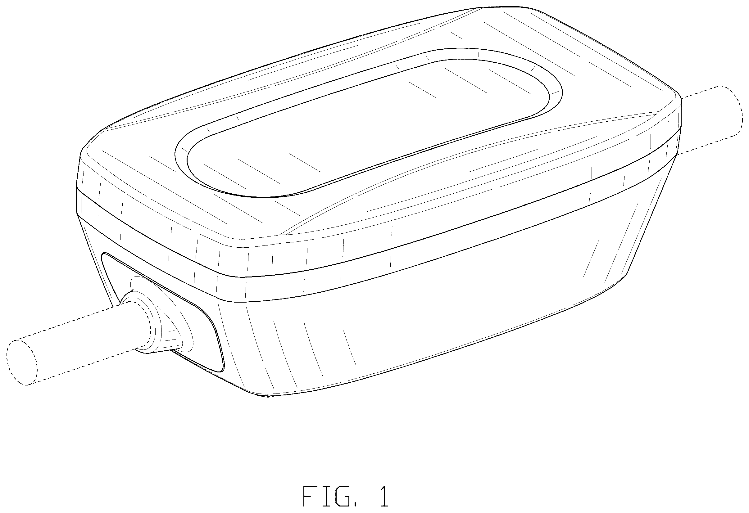 Patent USD1123832 — Electric vehicle charging controller — Figure 1
