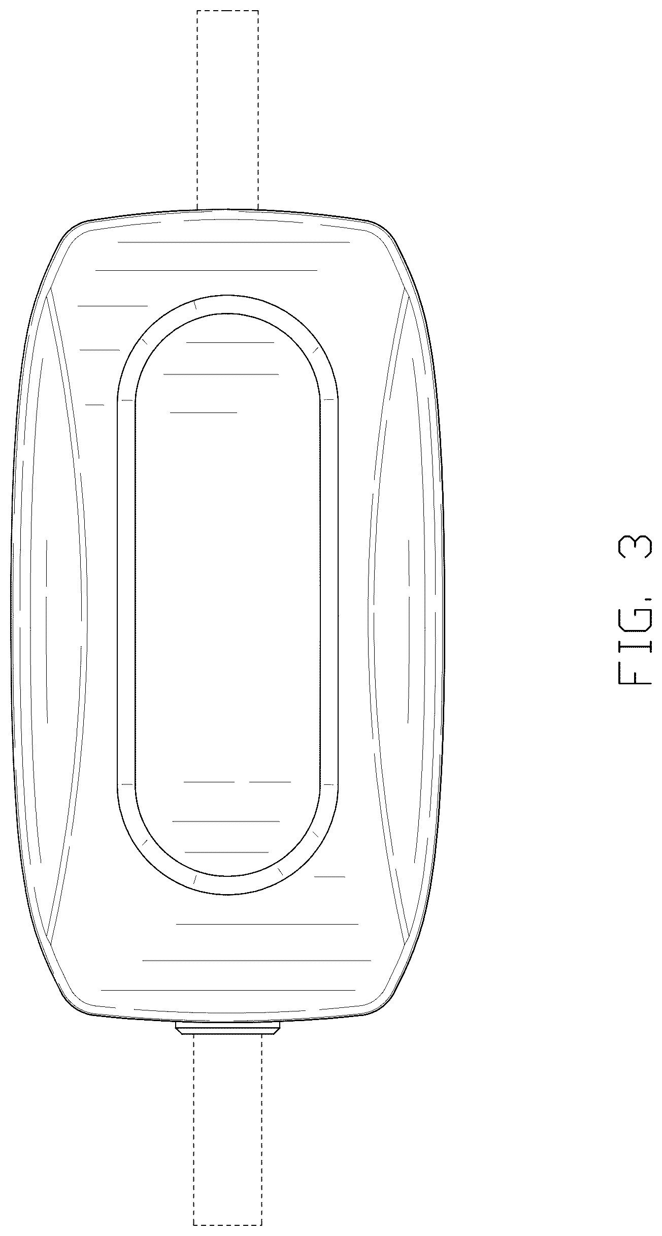 Patent USD1123832 Figure 3 – Electric vehicle charging controller