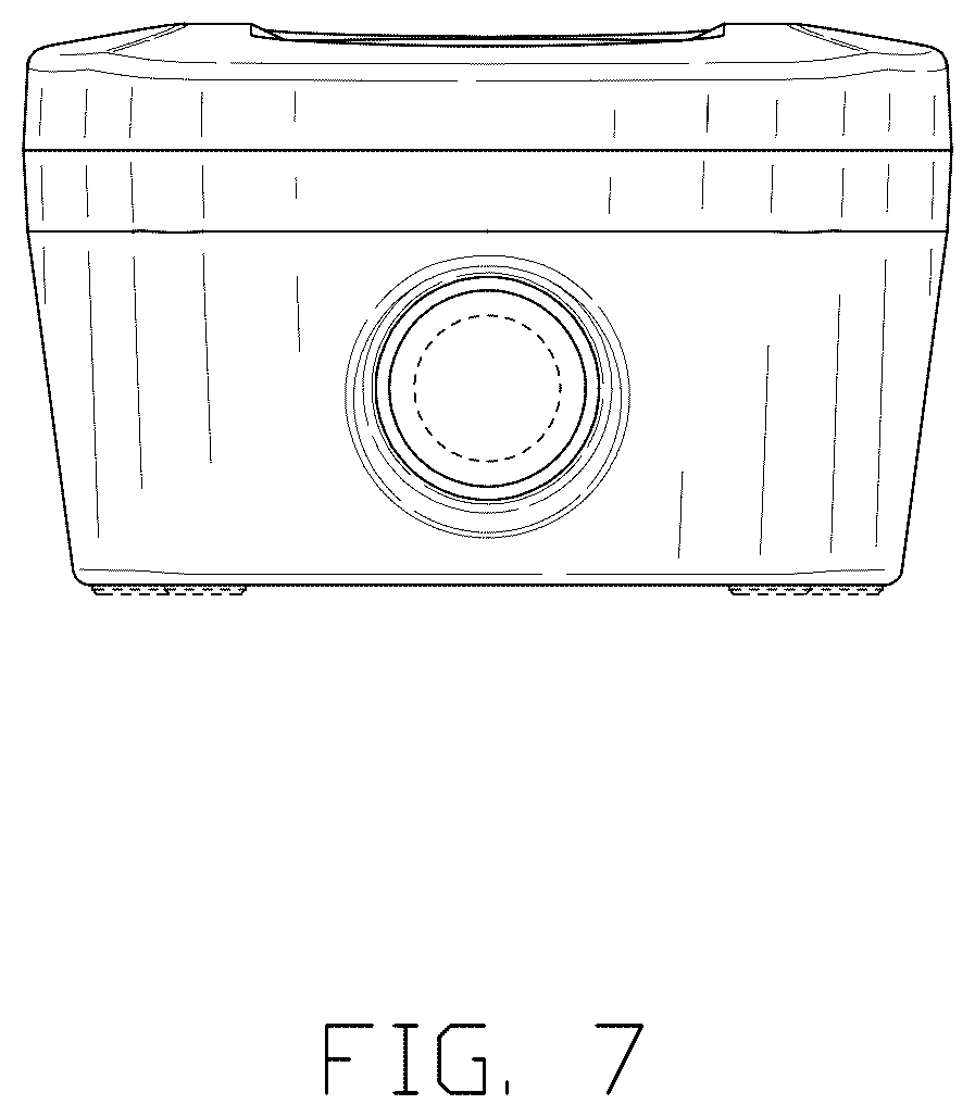 Patent USD1123832 Figure 7 – Electric vehicle charging controller