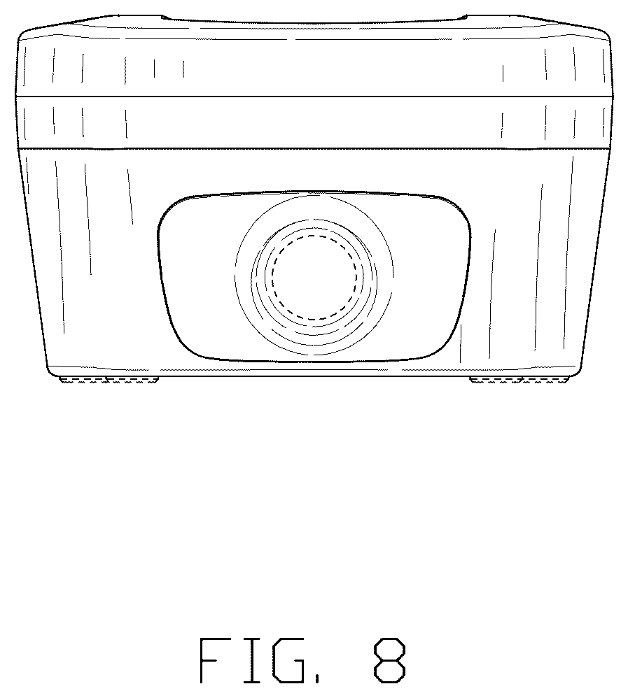 Patent USD1123832 Figure 8 – Electric vehicle charging controller