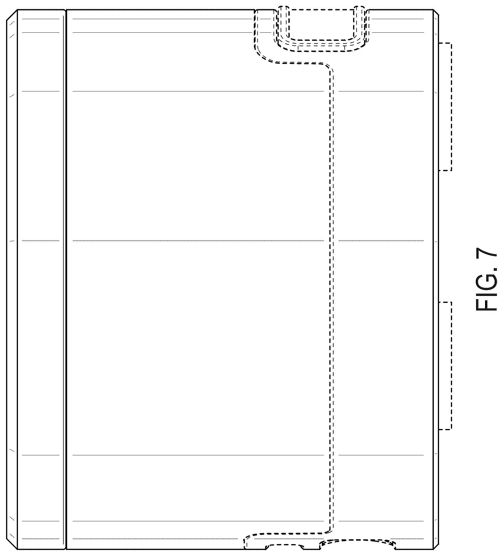 Patent USD1123834 Figure 7 – Battery charger
