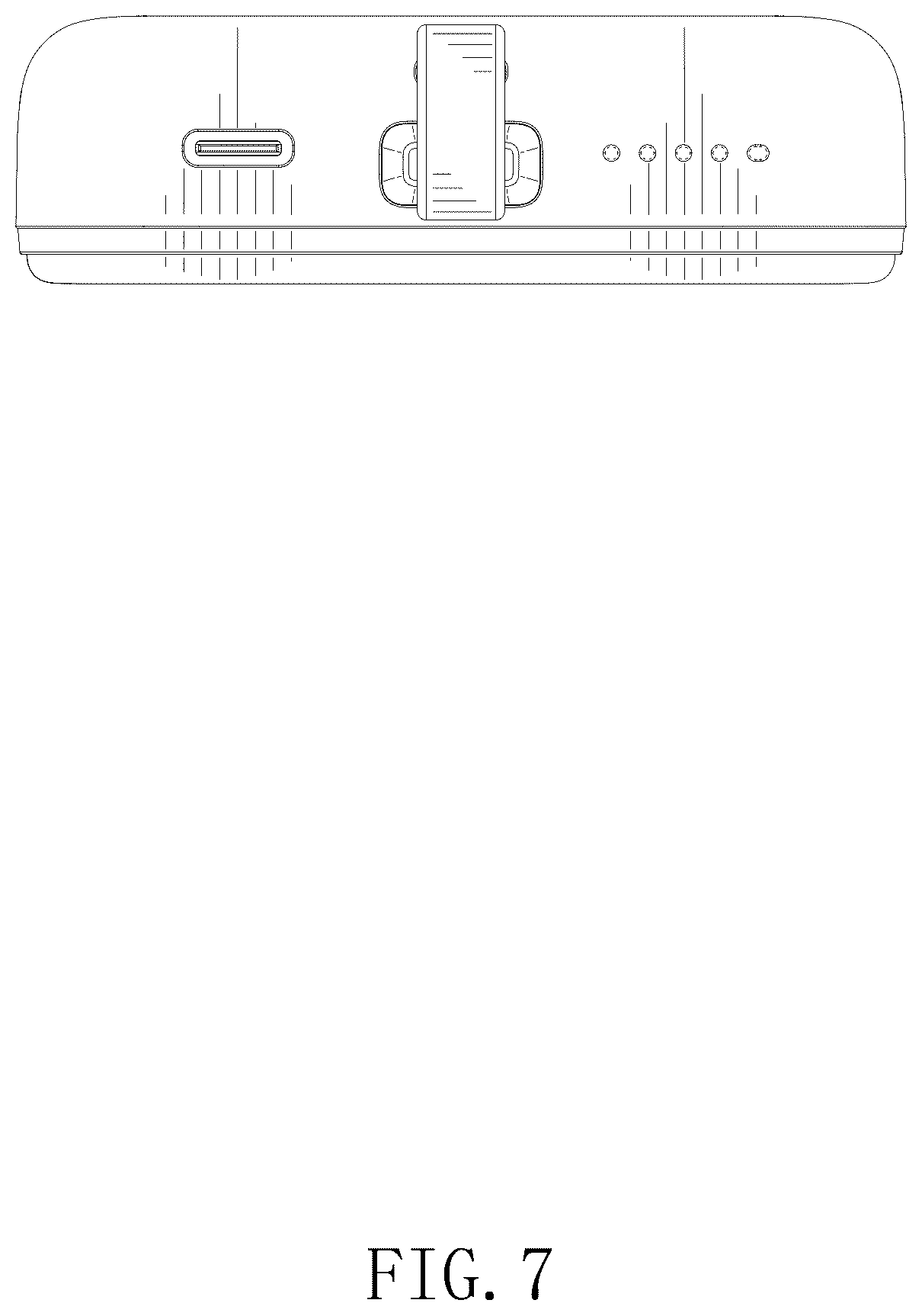 Patent USD1123835 Figure 7 – Mobile power device