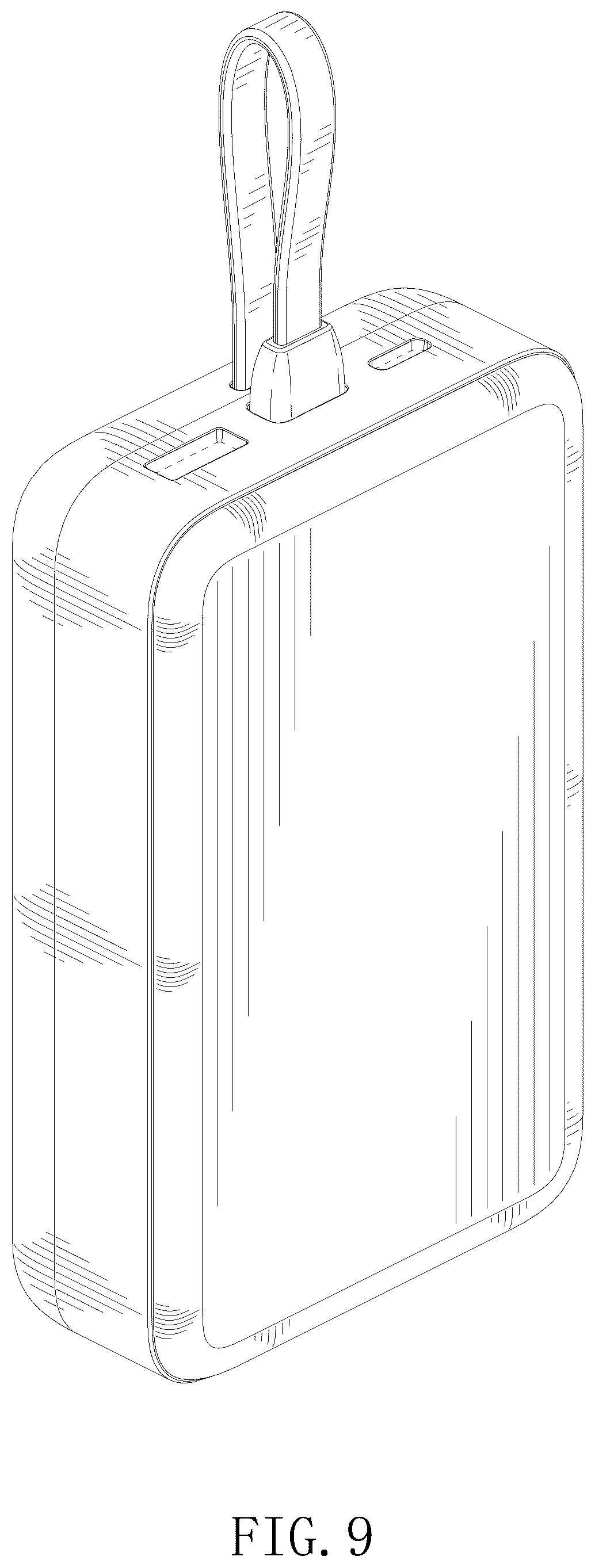 Patent USD1123835 Figure 9 – Mobile power device