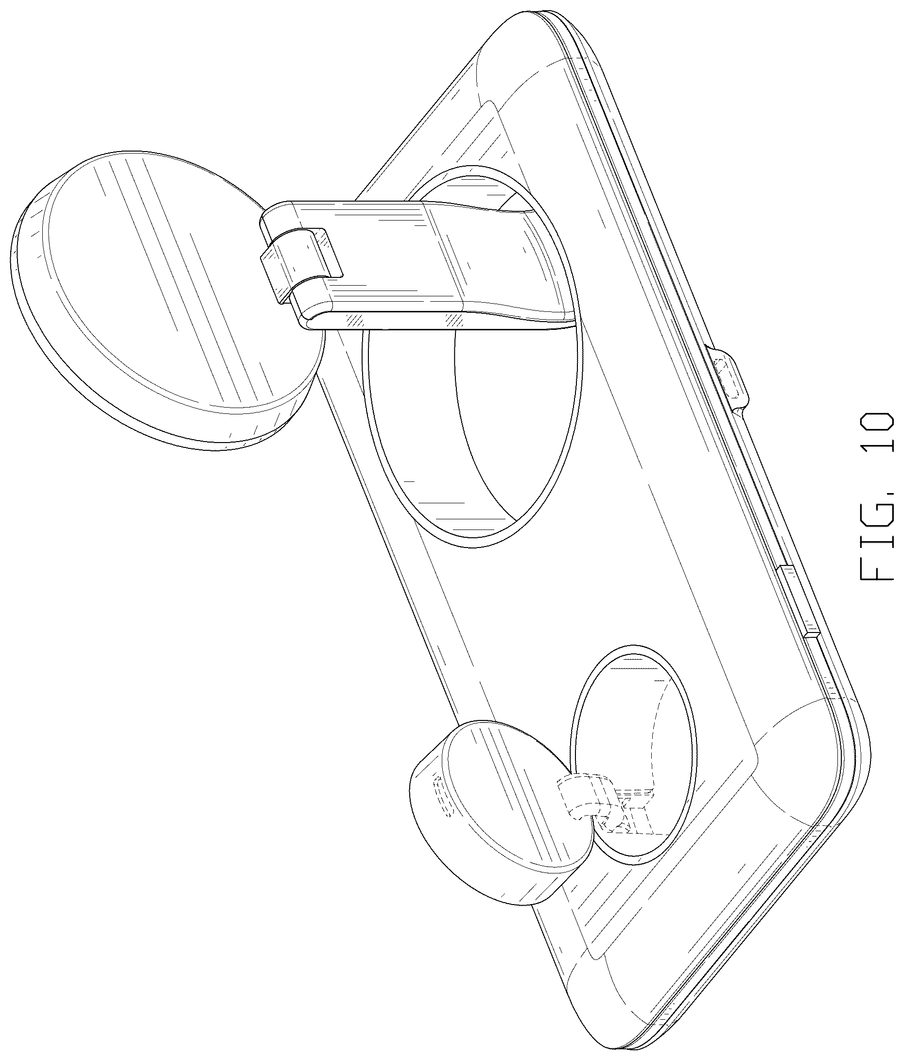 Patent USD1123837 Figure 10 – Wireless charger