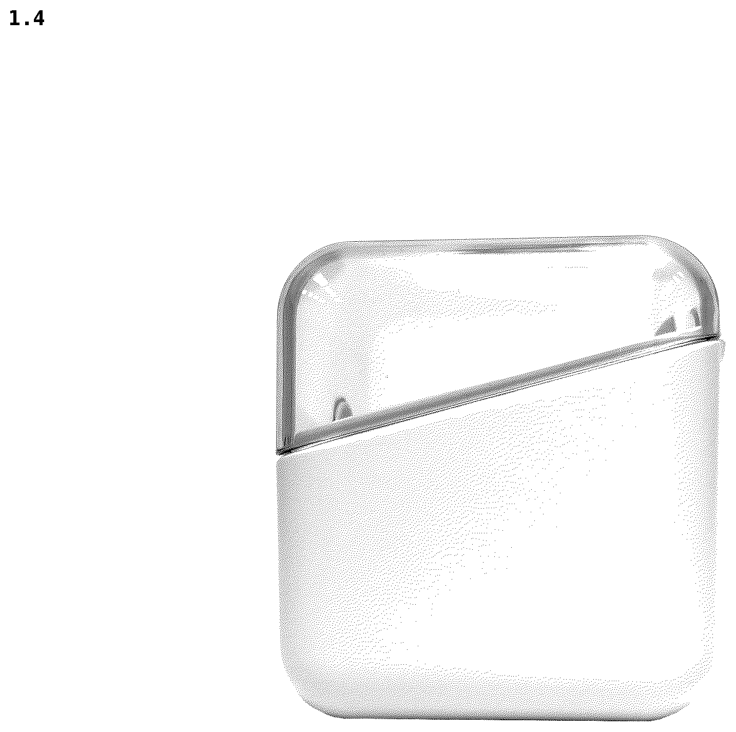 Patent USD1123840 Figure 4 – Charging box for medical instrument