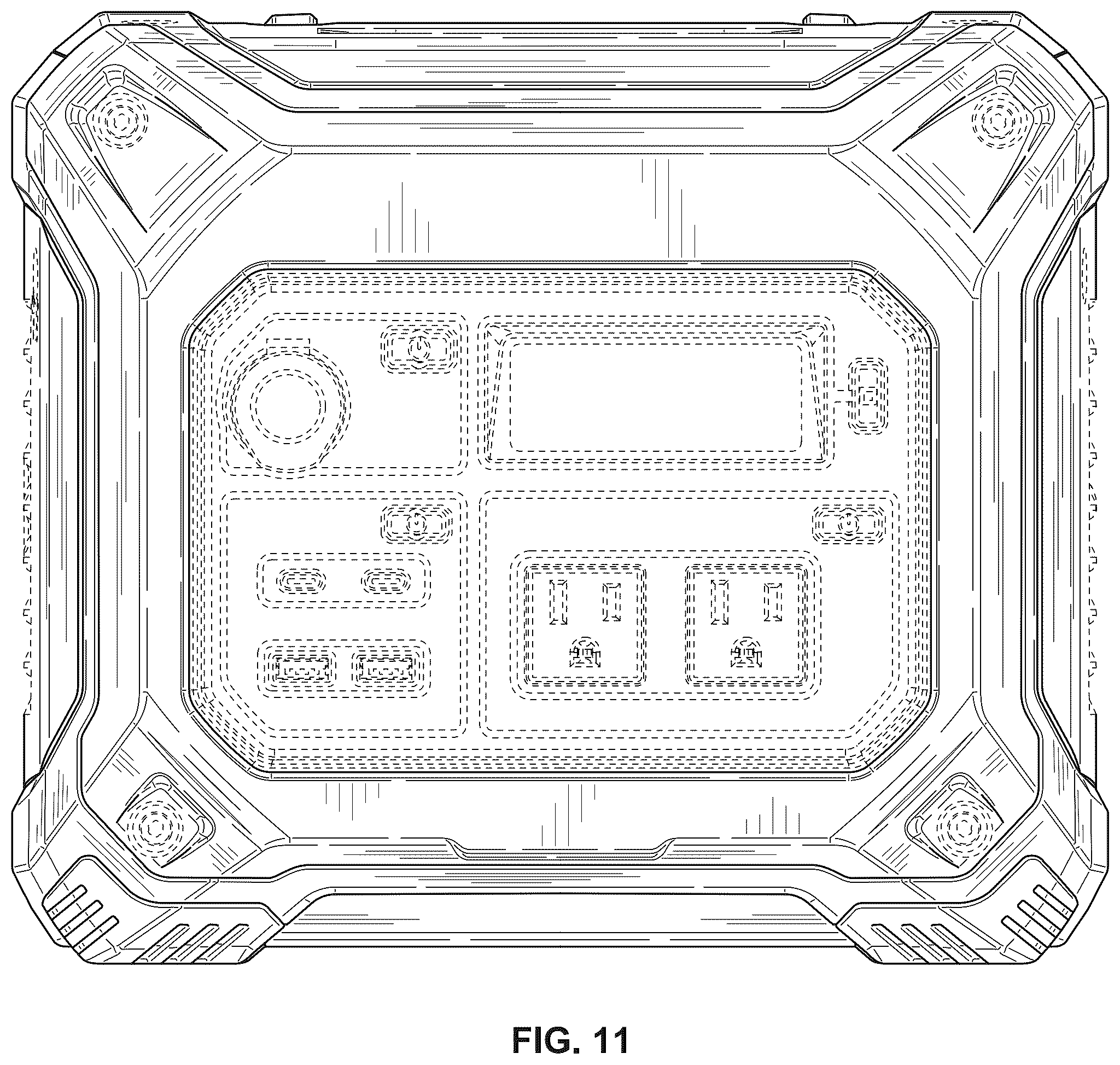 Patent USD1123844 Figure 11 – Power station