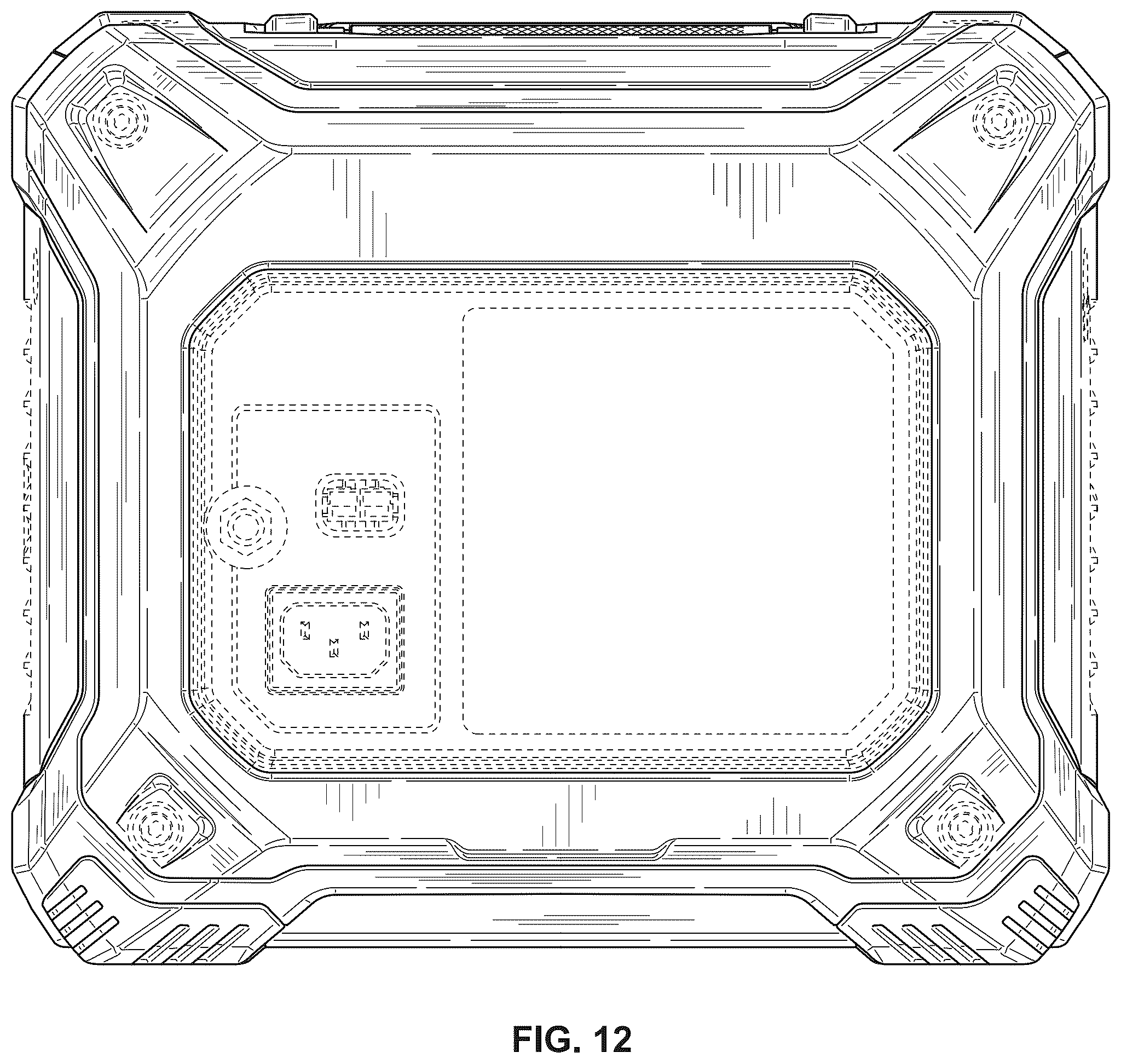 Patent USD1123844 Figure 12 – Power station