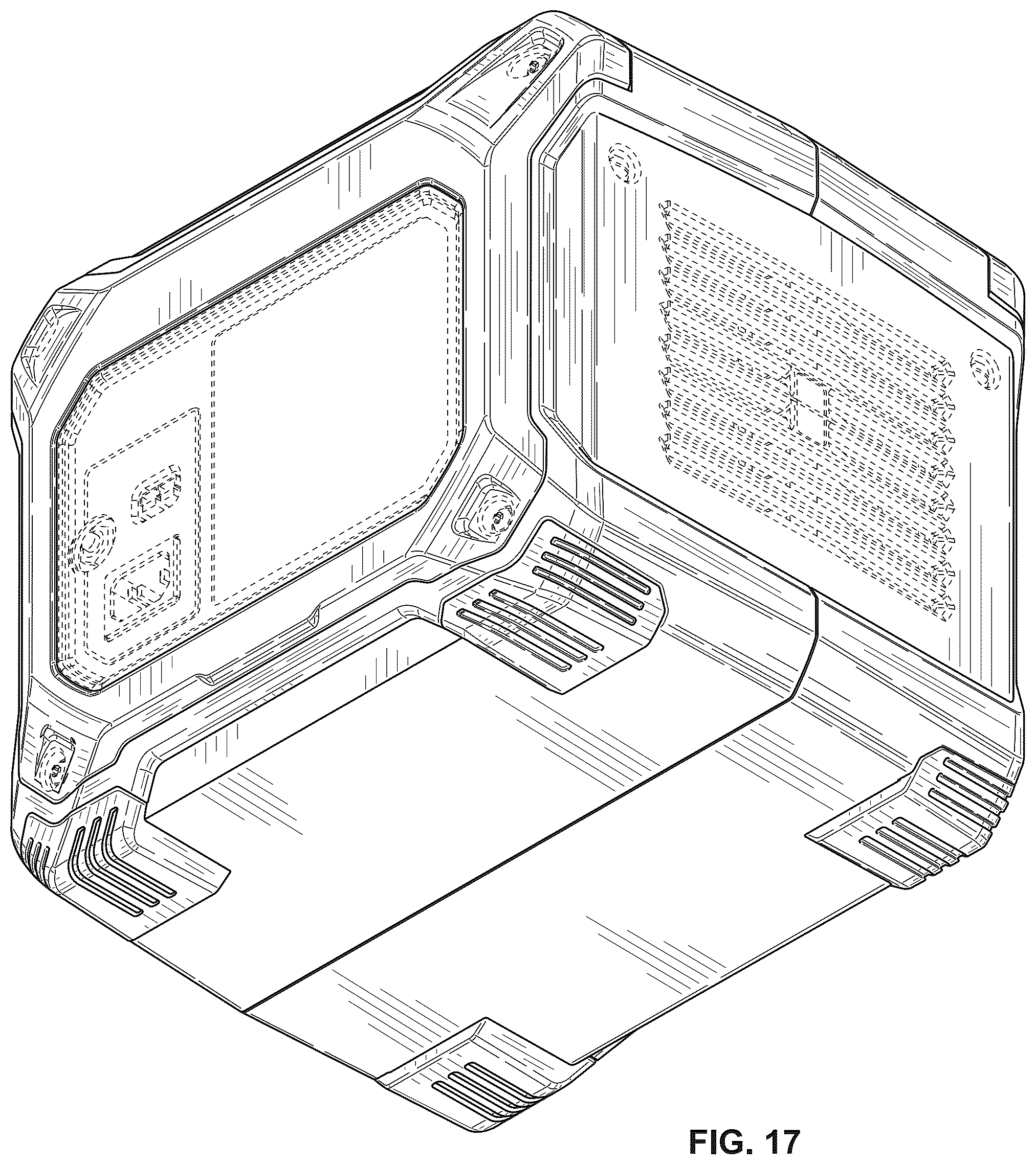 Patent USD1123844 Figure 17 – Power station