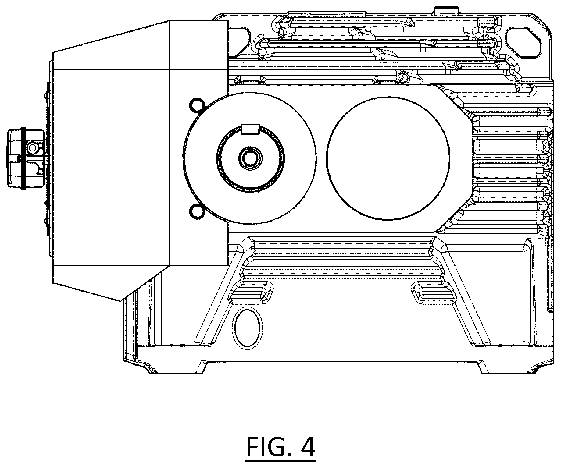 Patent USD1123846 Figure 4 – Motor, electric
