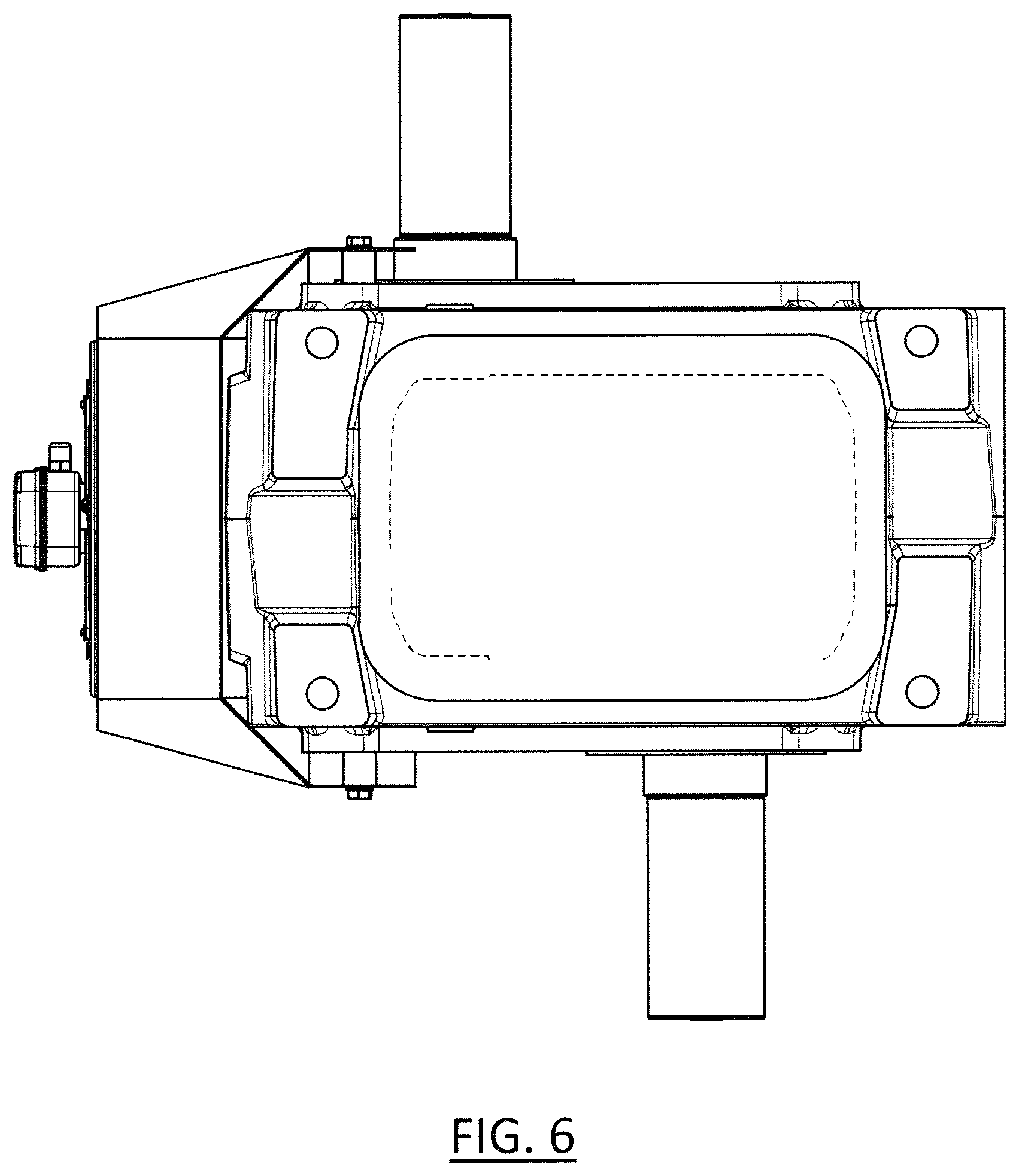 Patent USD1123846 Figure 6 – Motor, electric